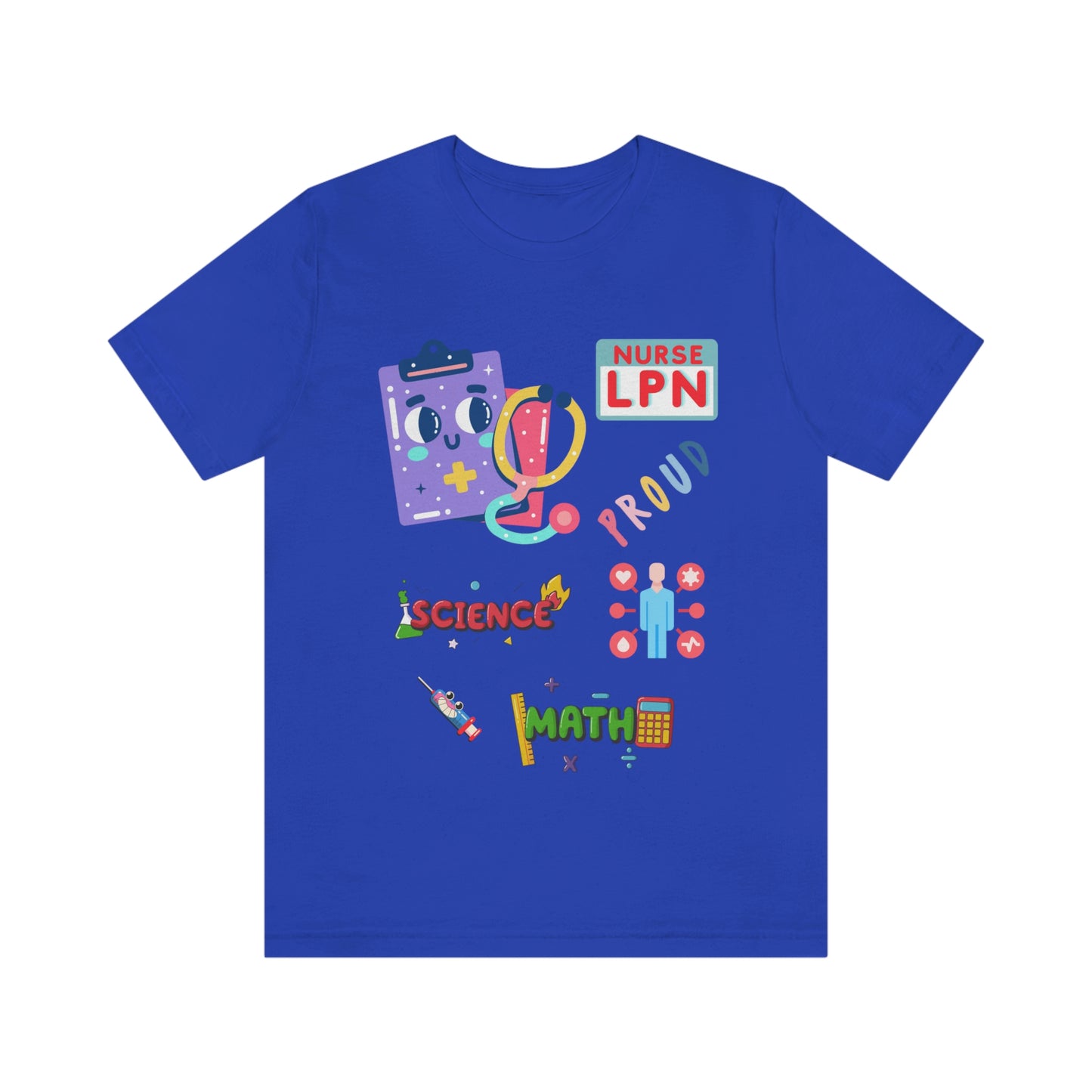 Nurse LPN Unisex Jersey Short Sleeve Tee Shirt