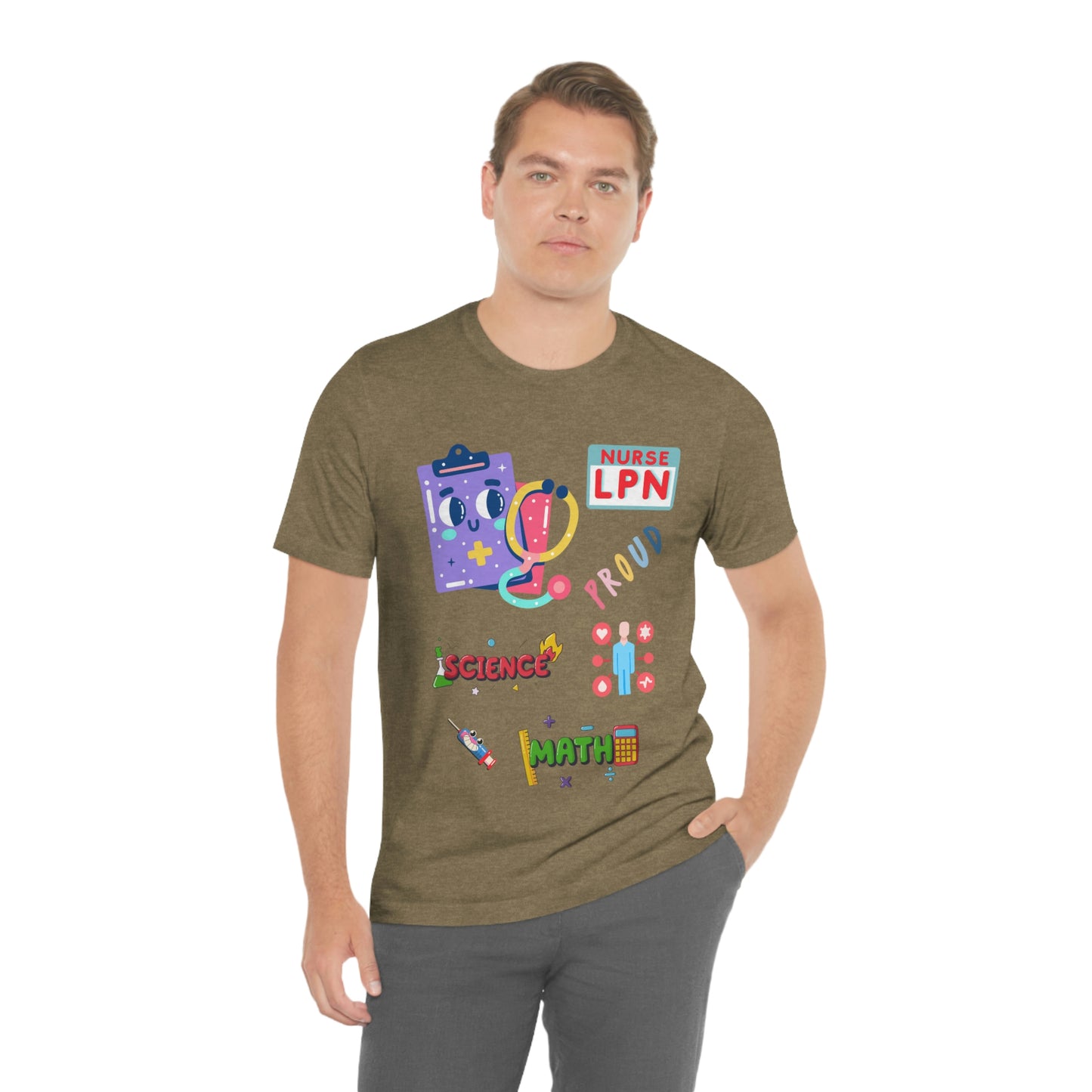 Nurse LPN Unisex Jersey Short Sleeve Tee Shirt
