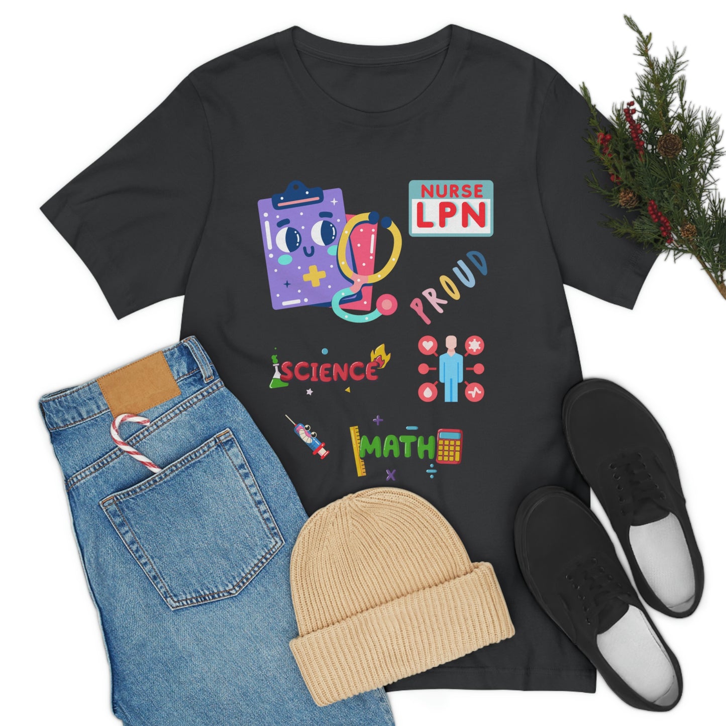 Nurse LPN Unisex Jersey Short Sleeve Tee Shirt