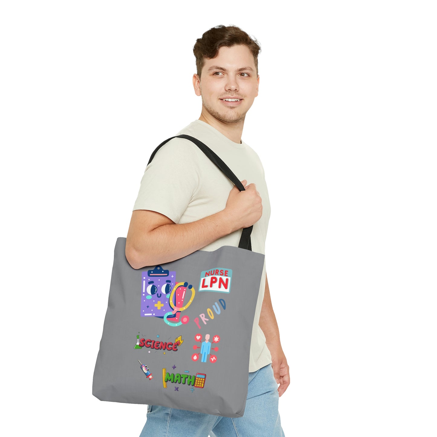 Nurse LPN Super Nurse Tote Bag AOP Tote Bag