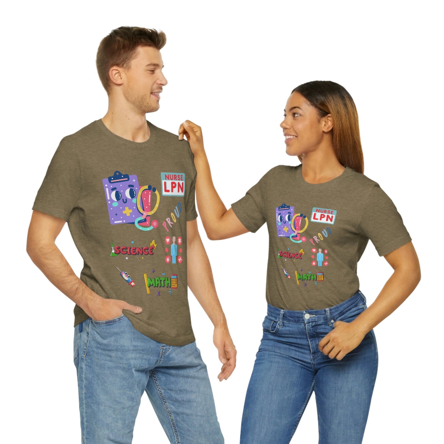 Nurse LPN Unisex Jersey Short Sleeve Tee Shirt