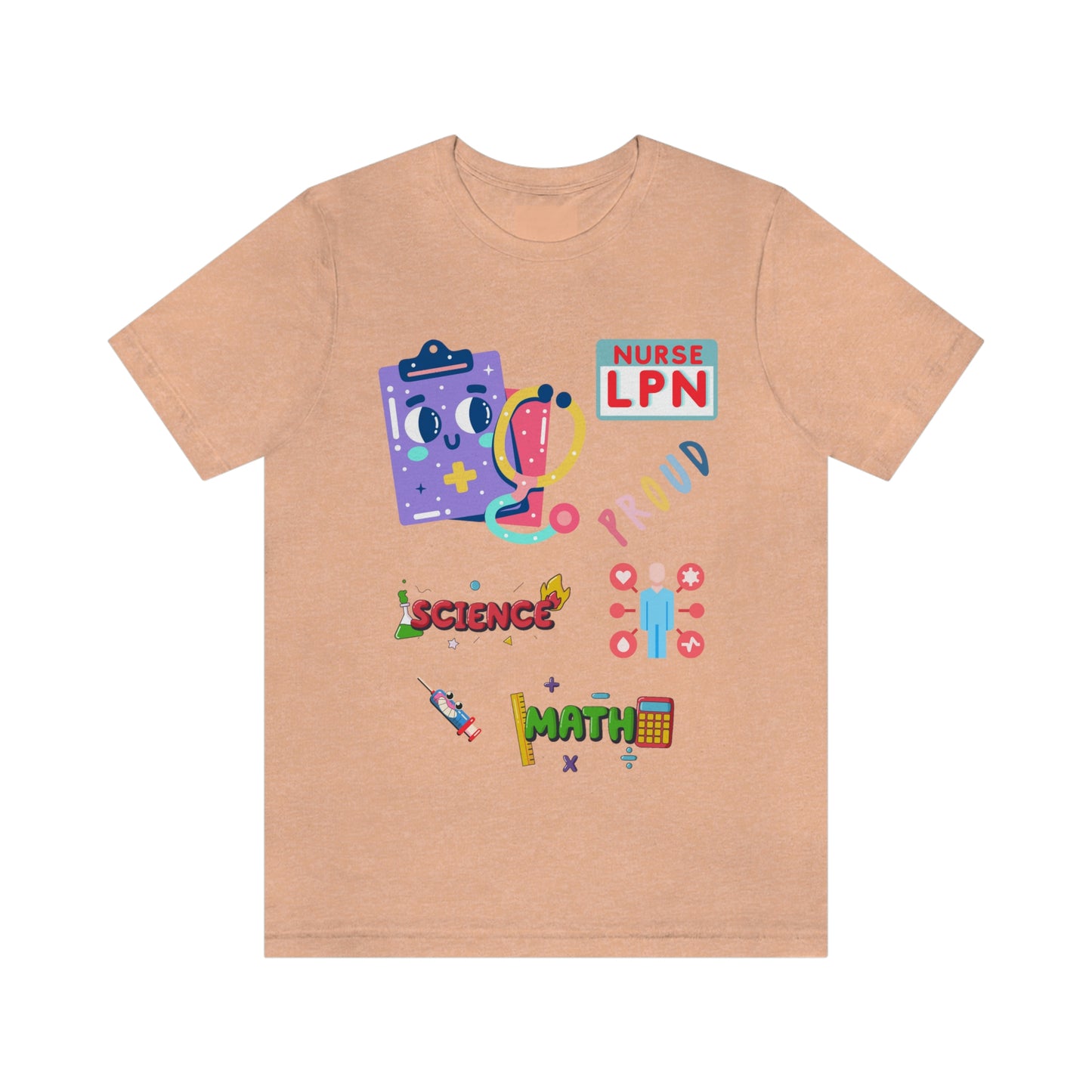 Nurse LPN Unisex Jersey Short Sleeve Tee Shirt