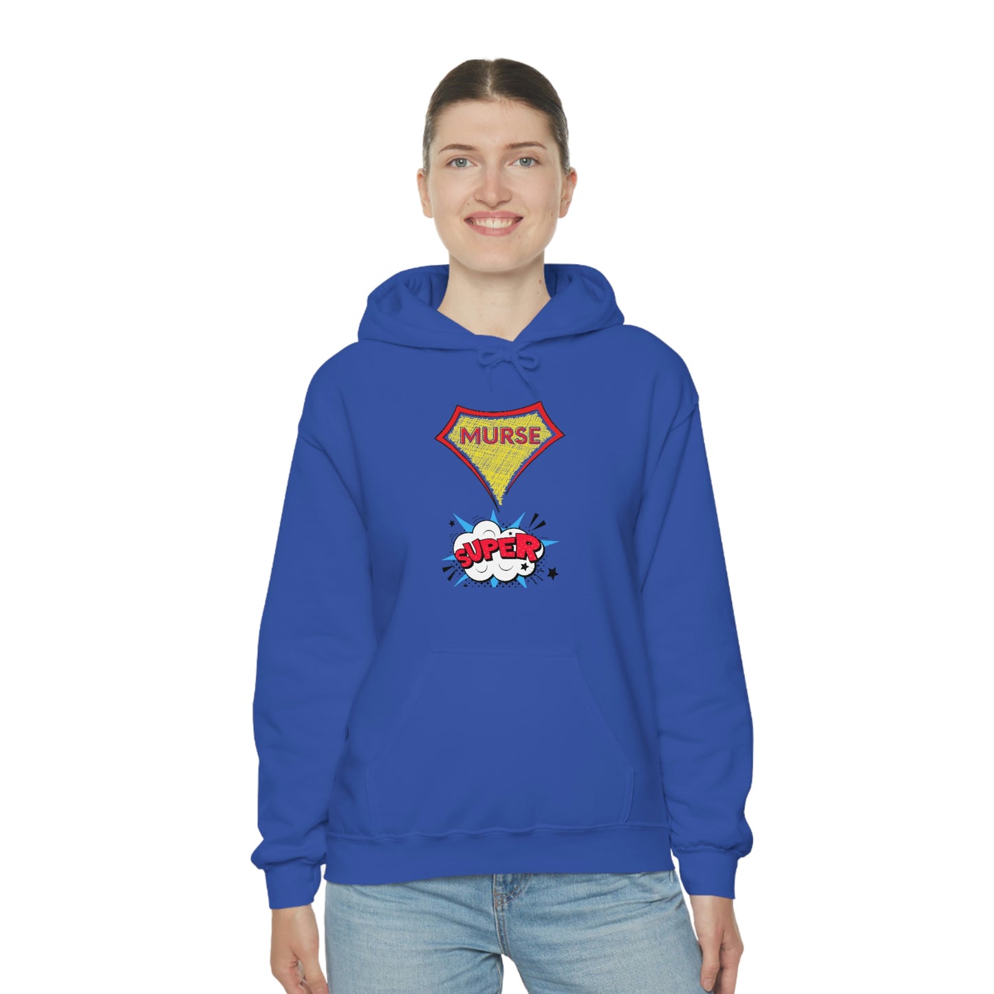 Super Murse Hoodie Unisex Heavy Blend Hooded Sweatshirt