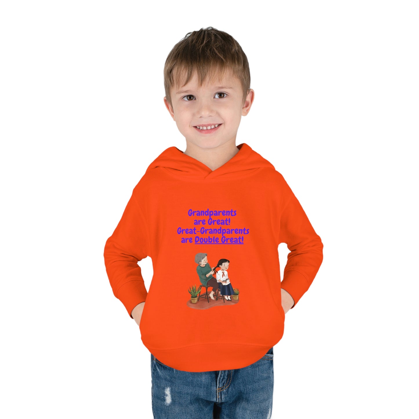 Great Grandparents Toddler Pullover Fleece Hoodie