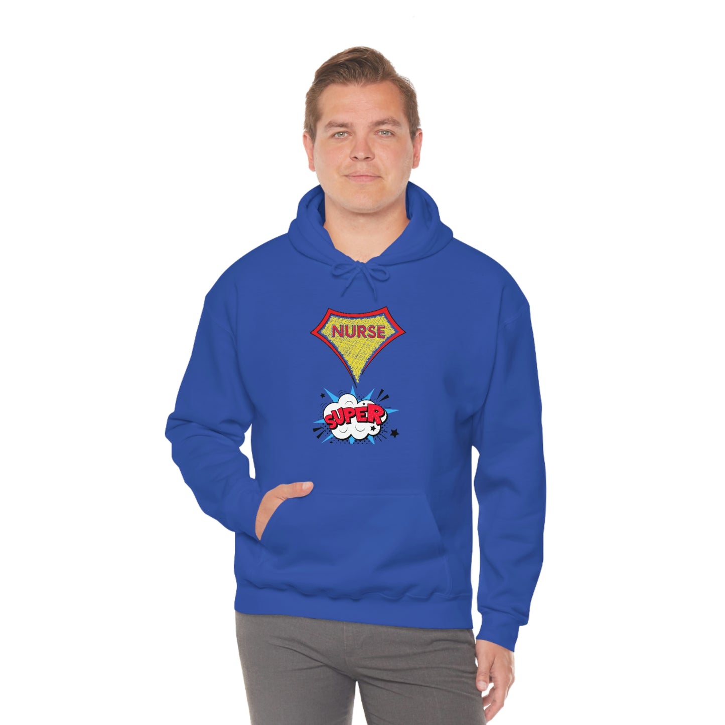 Super Nurse Hoodie Unisex Heavy Blend Hooded Sweatshirt