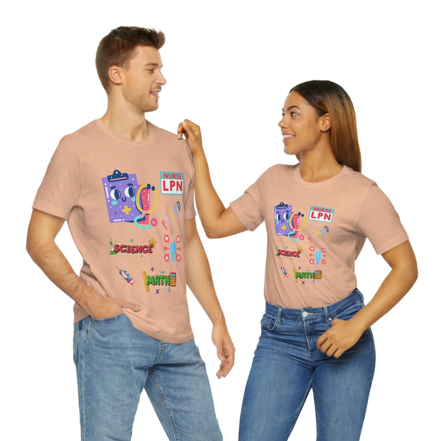 Nurse LPN Unisex Jersey Short Sleeve Tee Shirt
