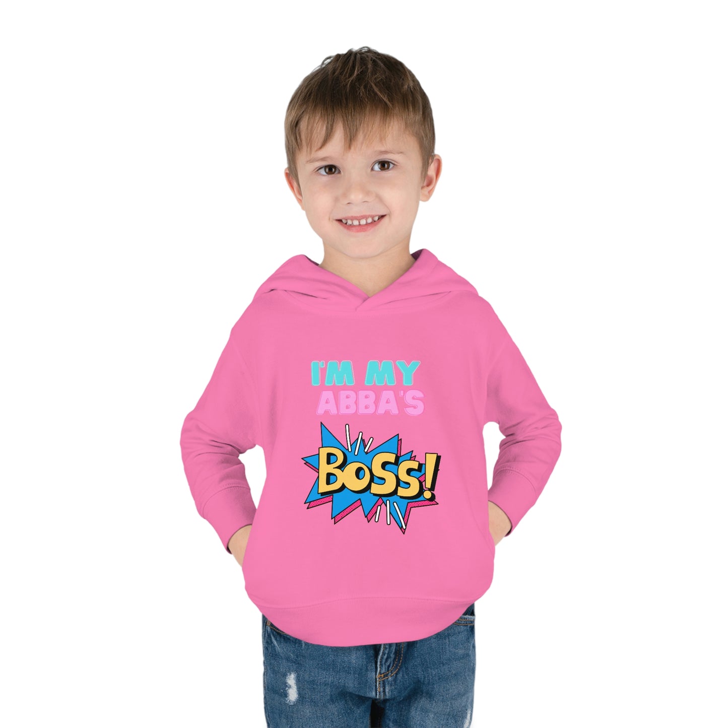 Abba Boss Toddler Pullover Fleece Hoodie