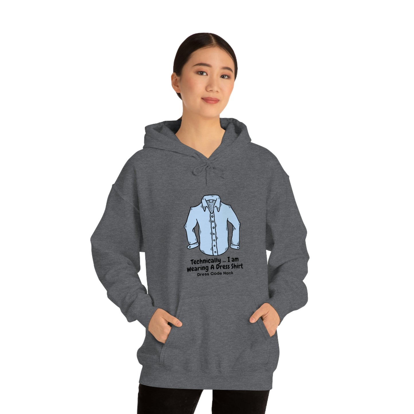 Dress Code Hack Hoodie Unisex Heavy Blend Hooded Sweatshirt