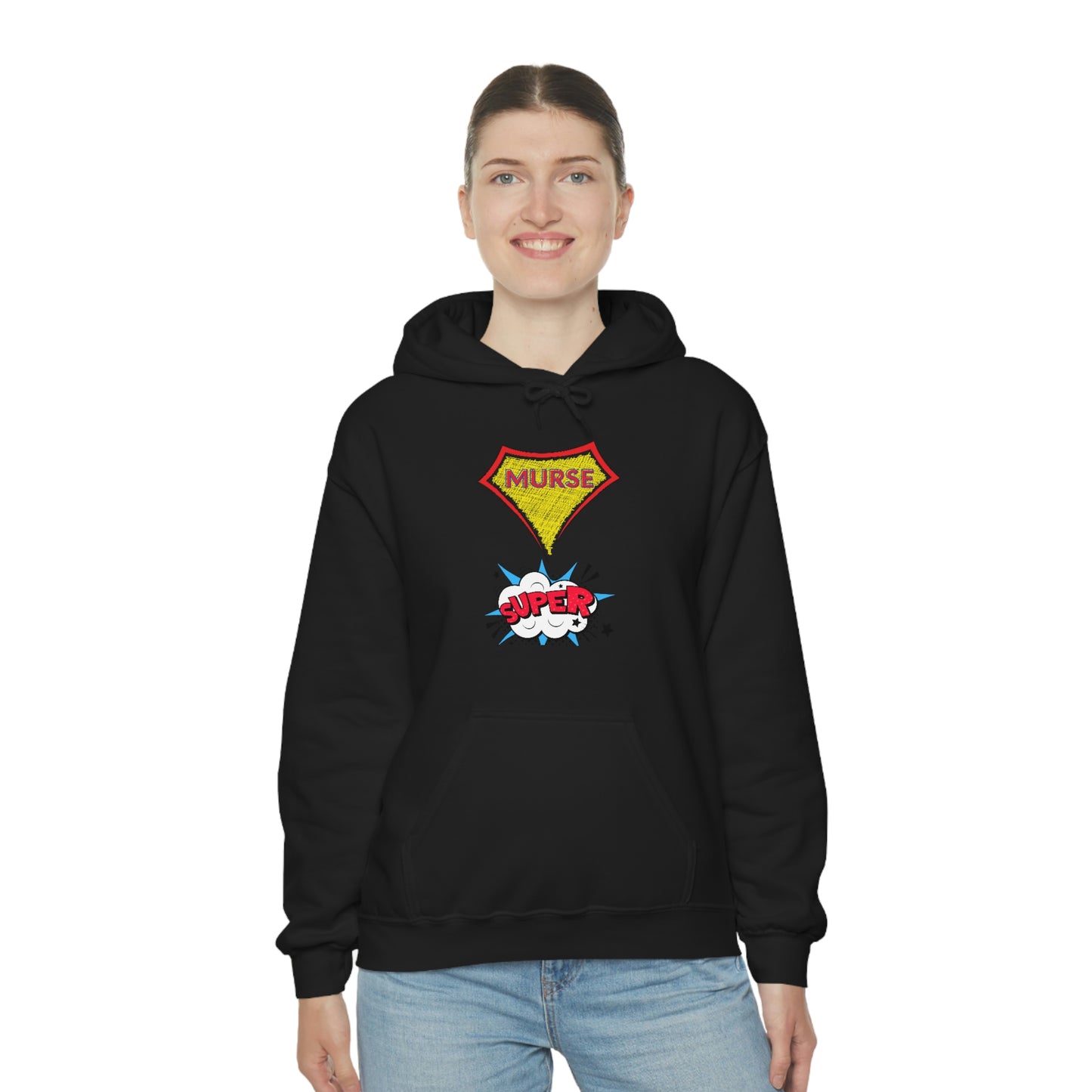 Super Murse Hoodie Unisex Heavy Blend Hooded Sweatshirt