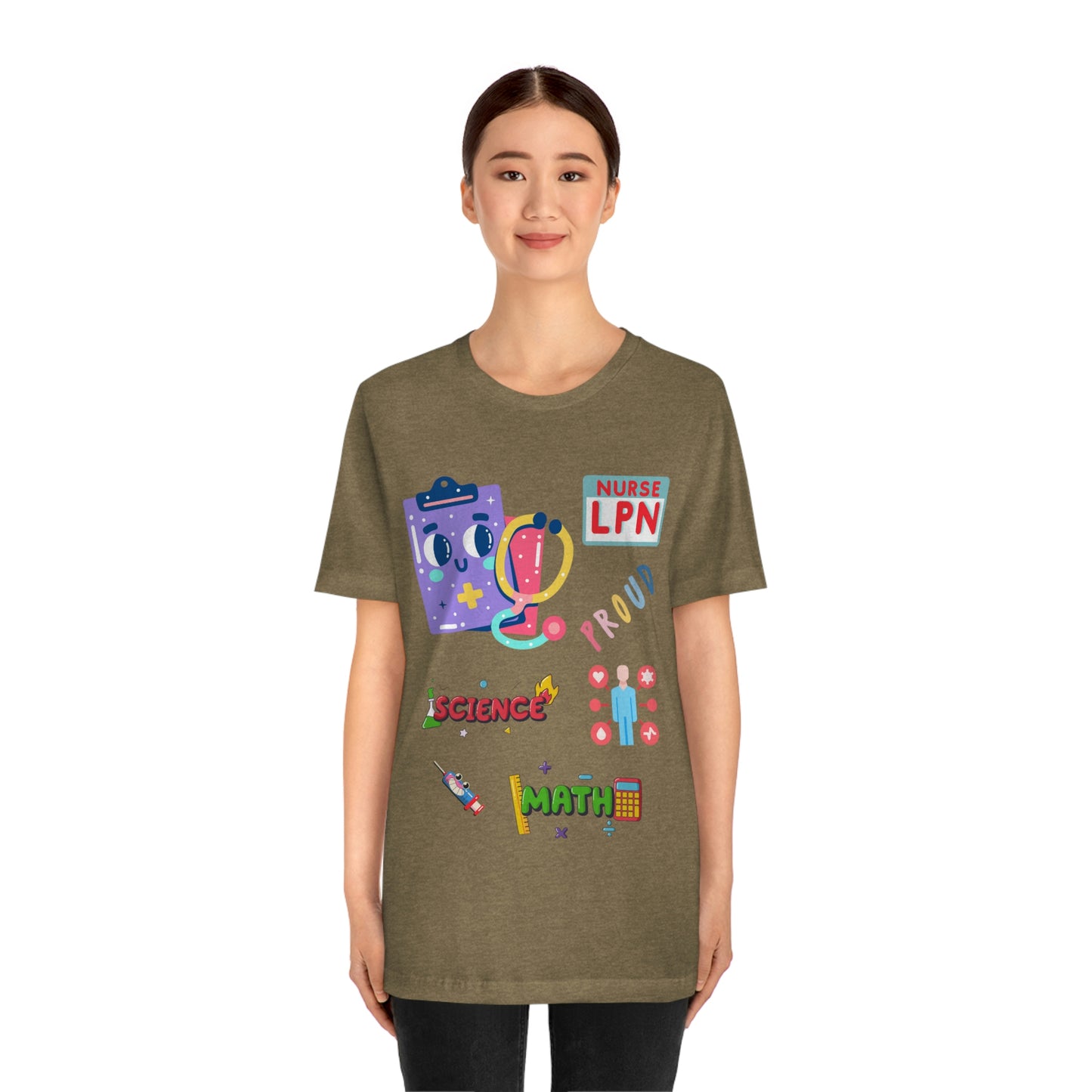 Nurse LPN Unisex Jersey Short Sleeve Tee Shirt