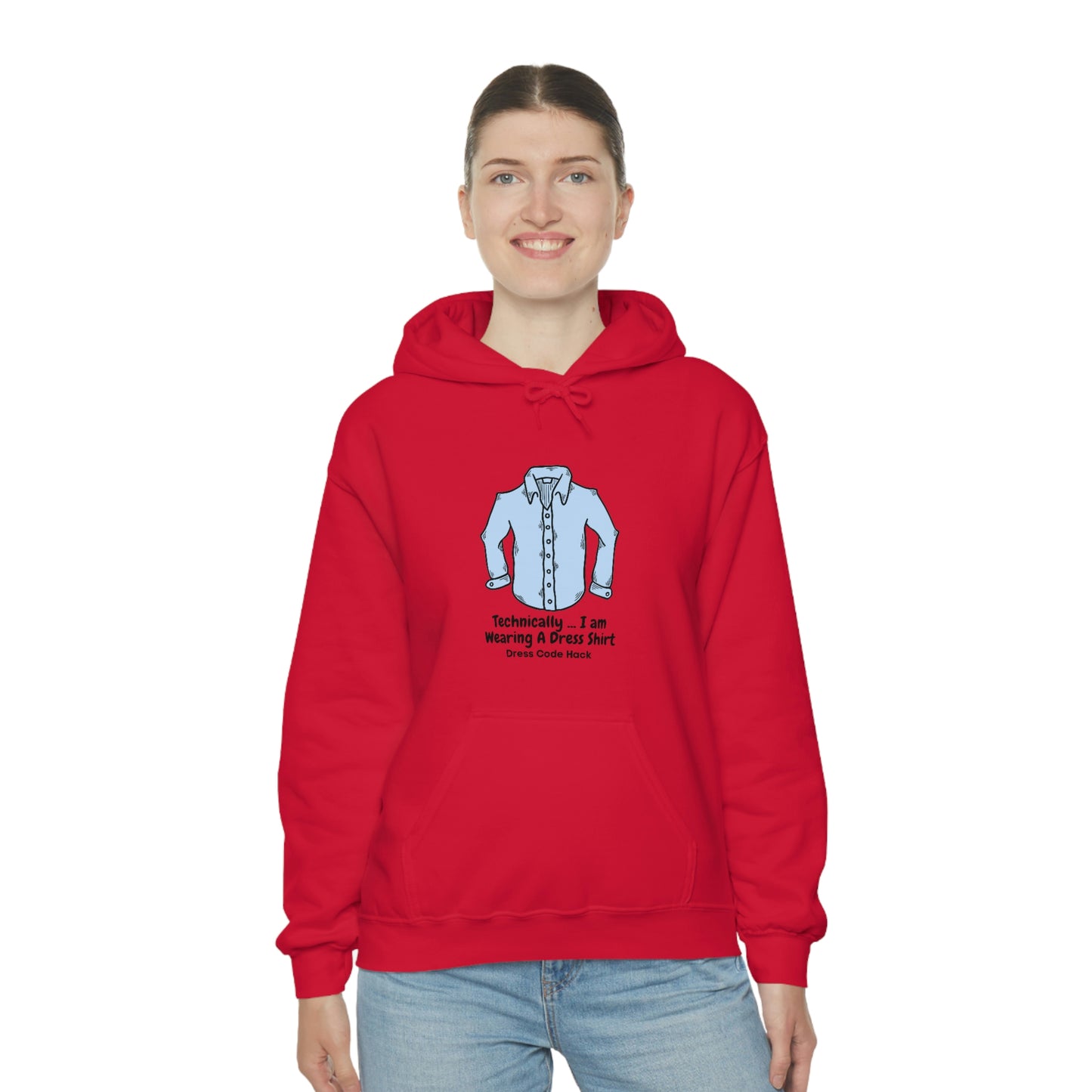 Dress Code Hack Hoodie Unisex Heavy Blend Hooded Sweatshirt