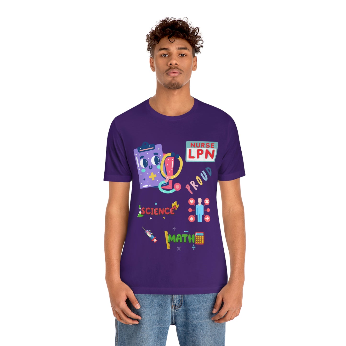Nurse LPN Unisex Jersey Short Sleeve Tee Shirt