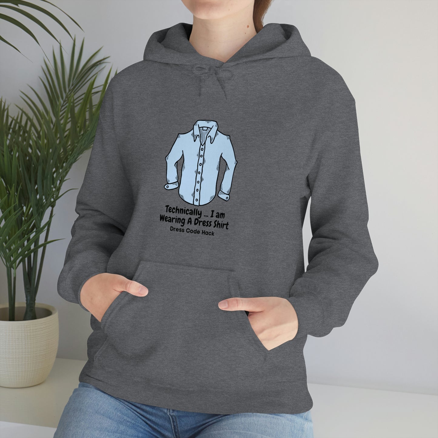 Dress Code Hack Hoodie Unisex Heavy Blend Hooded Sweatshirt