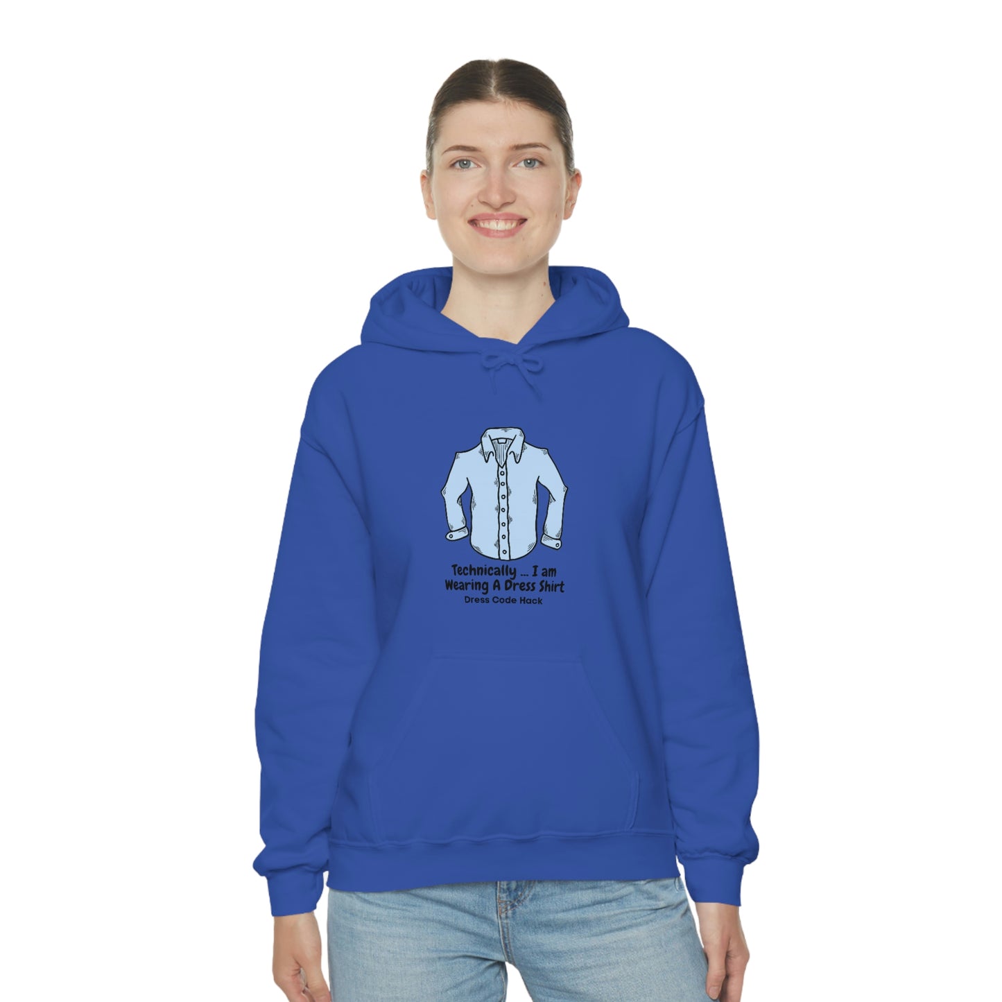 Dress Code Hack Hoodie Unisex Heavy Blend Hooded Sweatshirt