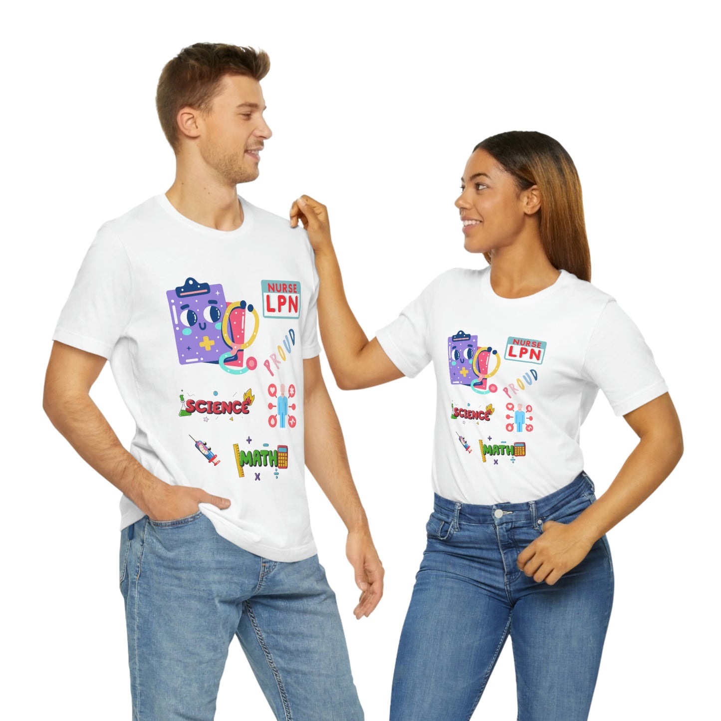 Nurse LPN Unisex Jersey Short Sleeve Tee Shirt