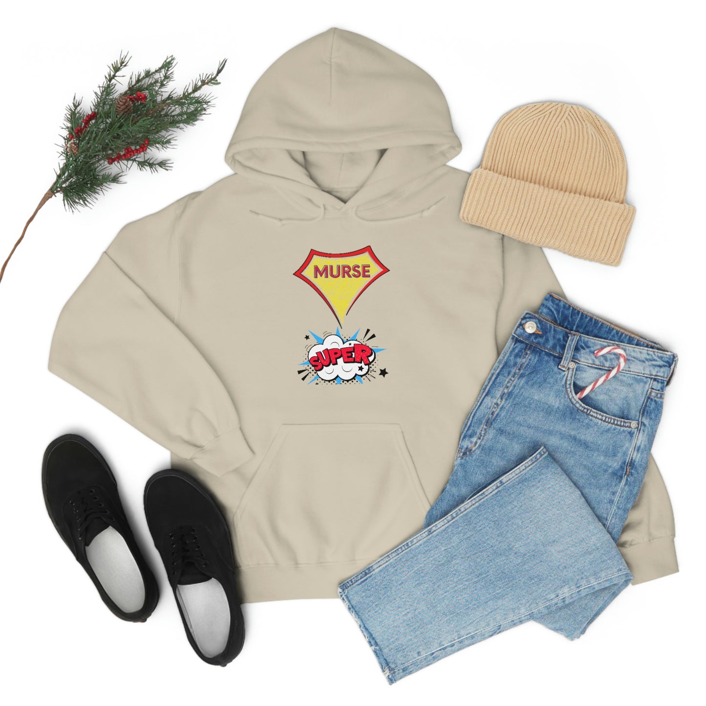 Super Murse Hoodie Unisex Heavy Blend Hooded Sweatshirt