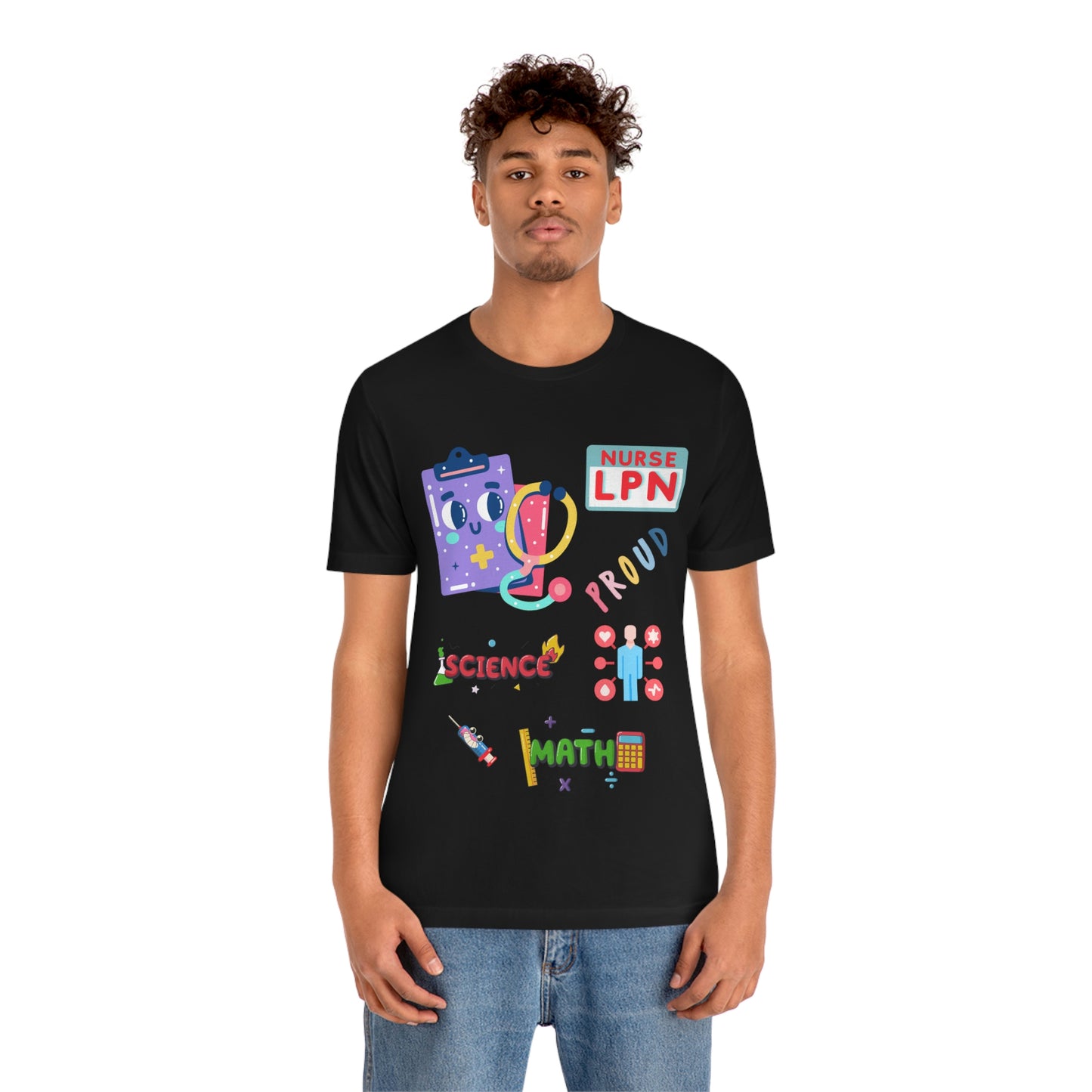 Nurse LPN Unisex Jersey Short Sleeve Tee Shirt