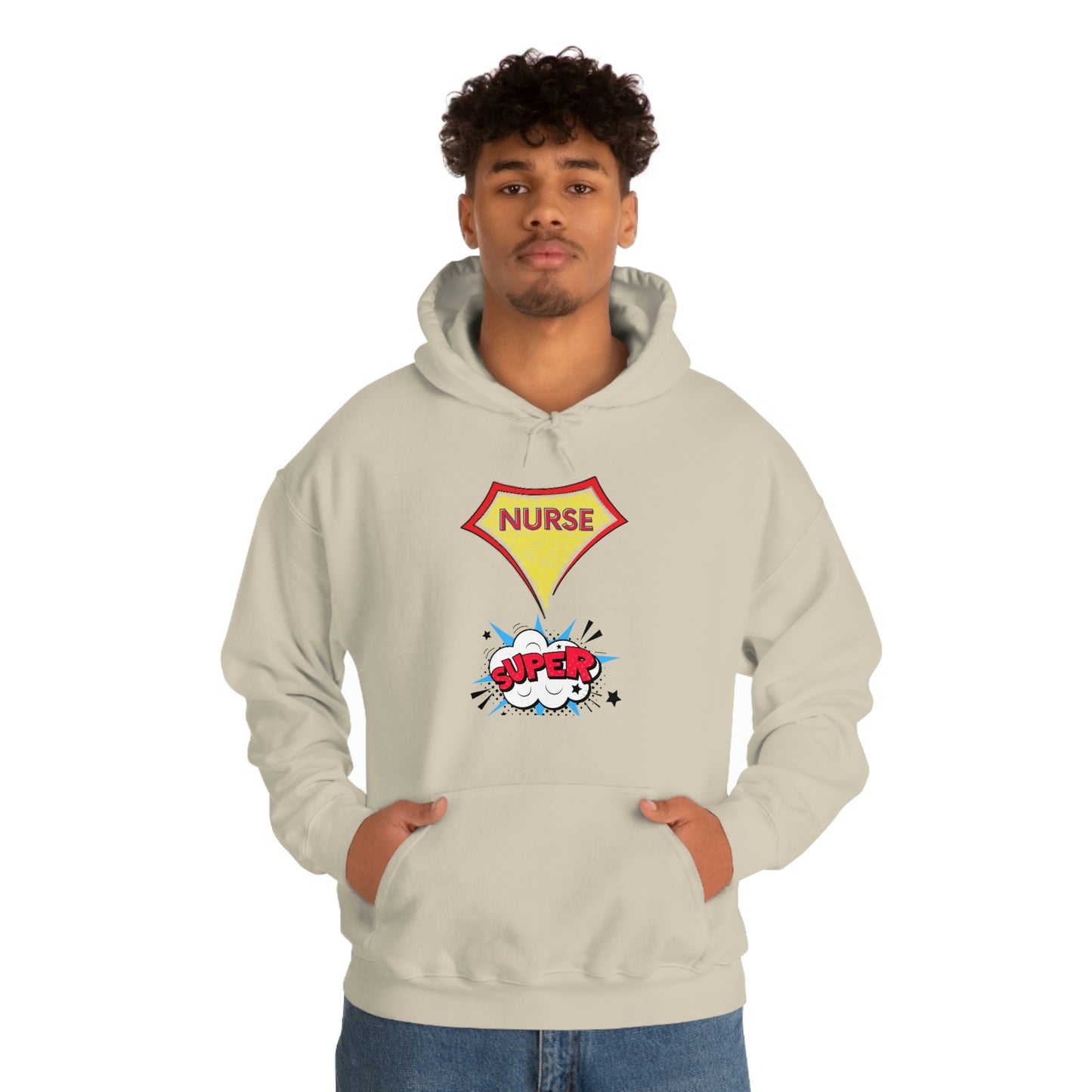 Super Nurse Hoodie Unisex Heavy Blend Hooded Sweatshirt