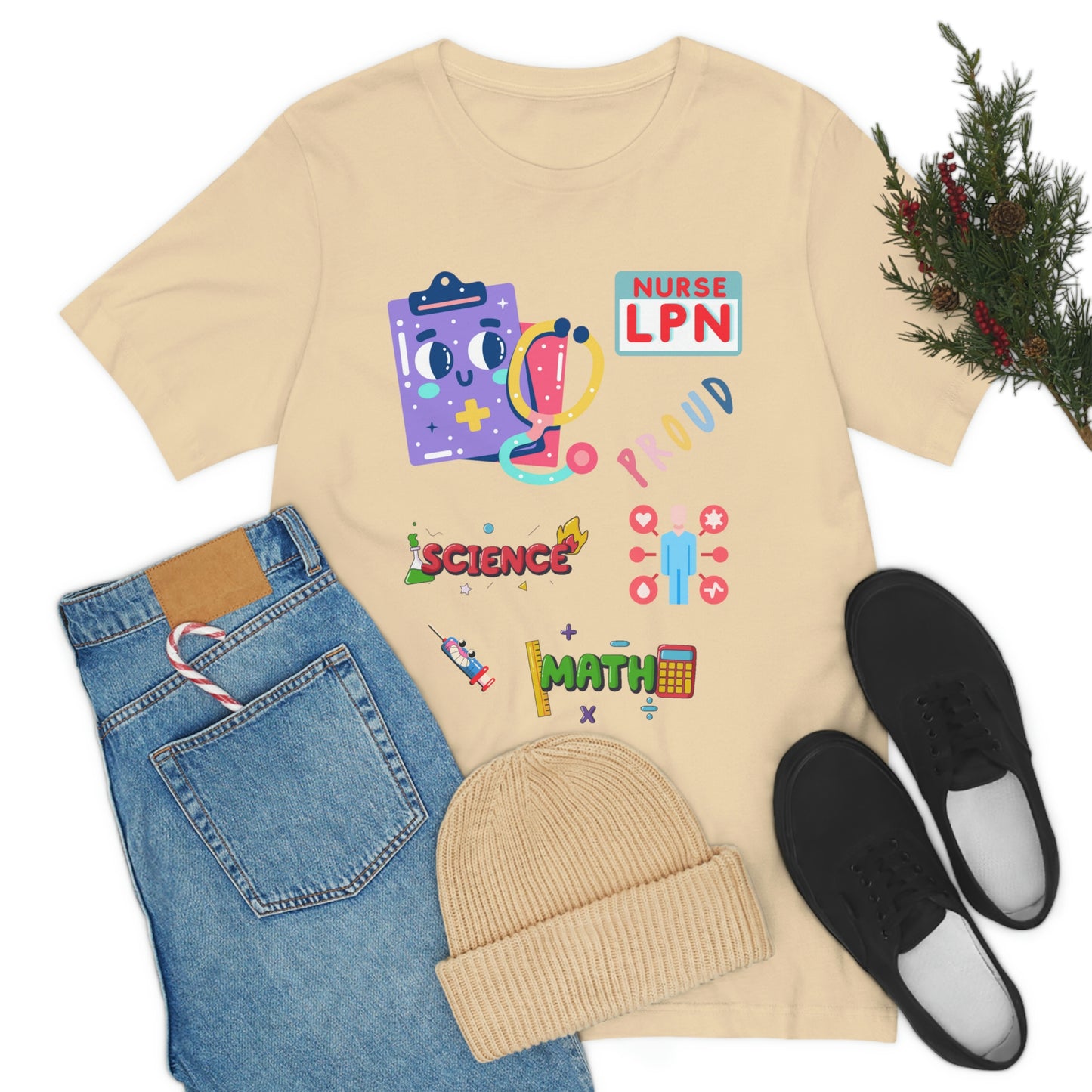 Nurse LPN Unisex Jersey Short Sleeve Tee Shirt