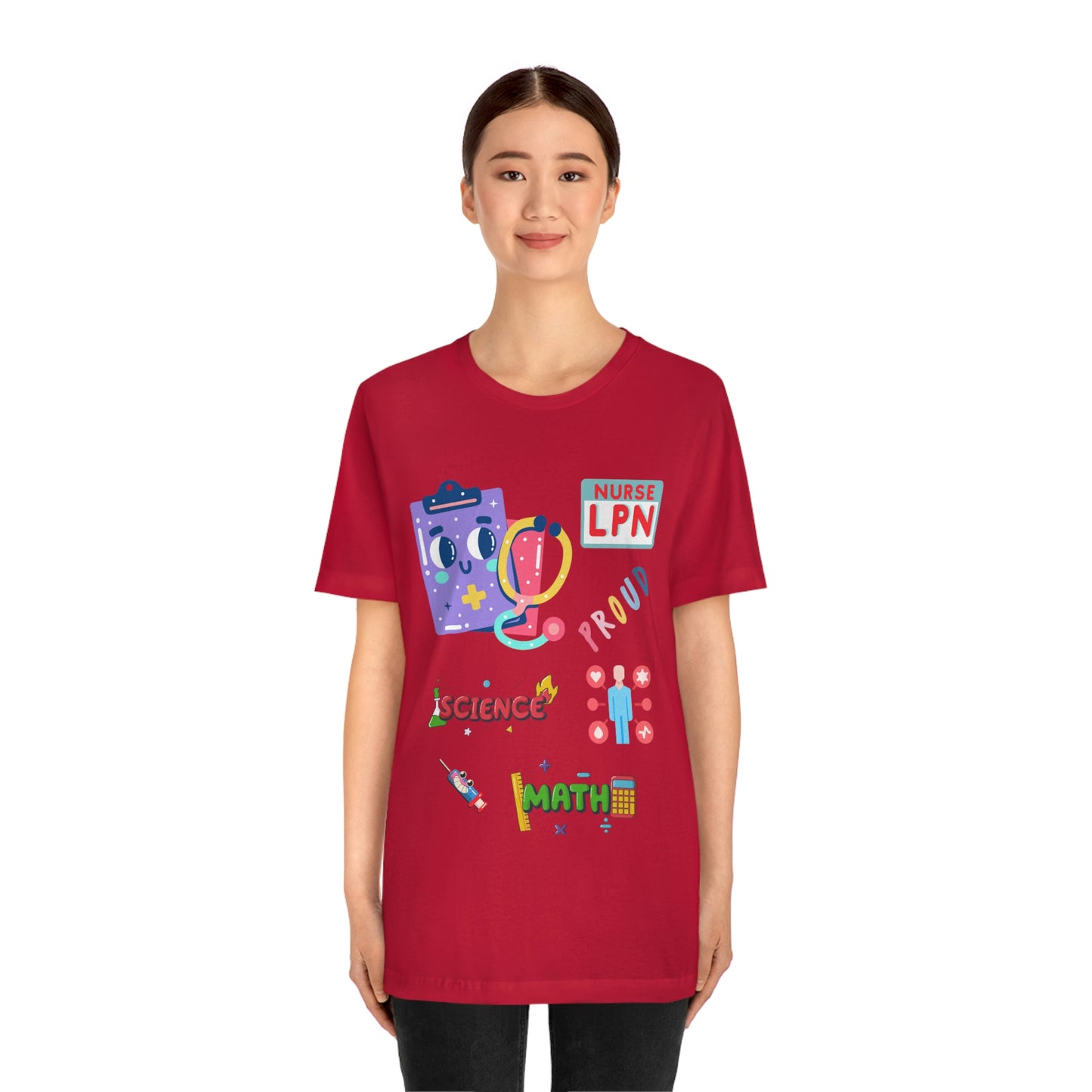 Nurse LPN Unisex Jersey Short Sleeve Tee Shirt