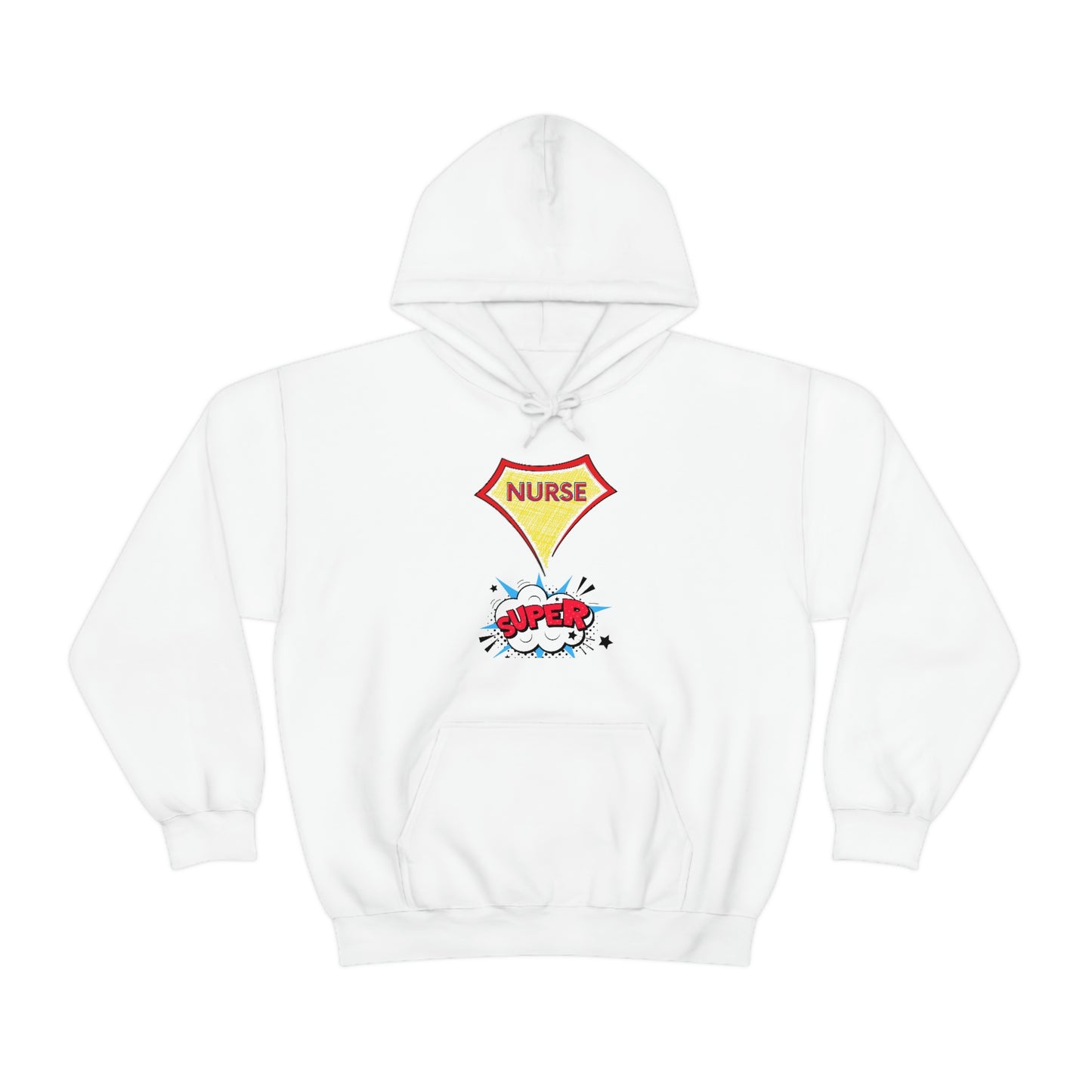 Super Nurse Hoodie Unisex Heavy Blend Hooded Sweatshirt