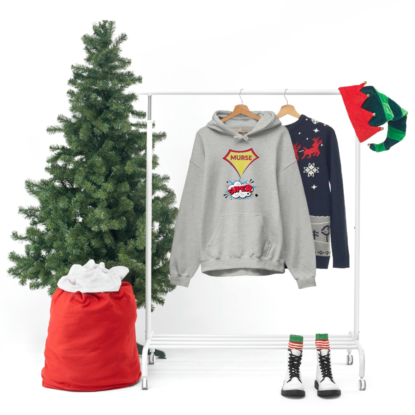 Super Murse Hoodie Unisex Heavy Blend Hooded Sweatshirt