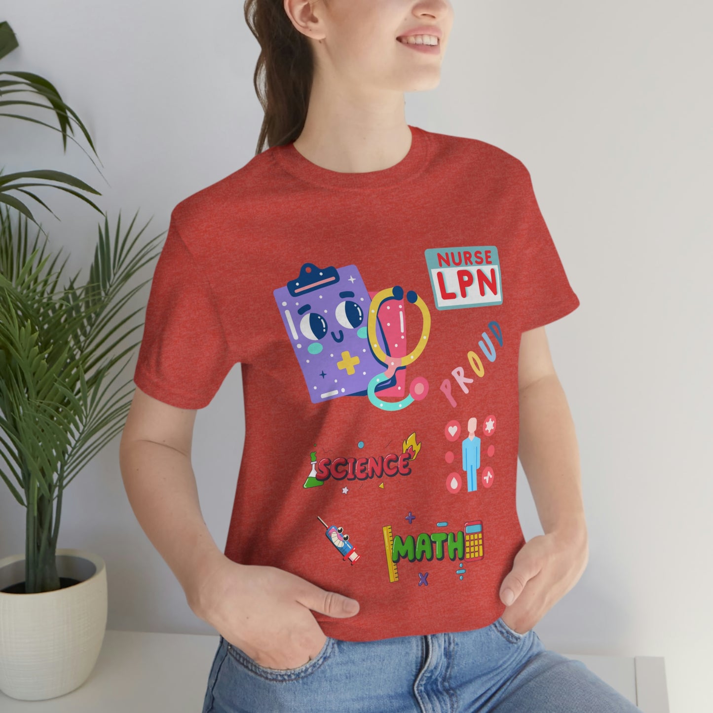 Nurse LPN Unisex Jersey Short Sleeve Tee Shirt
