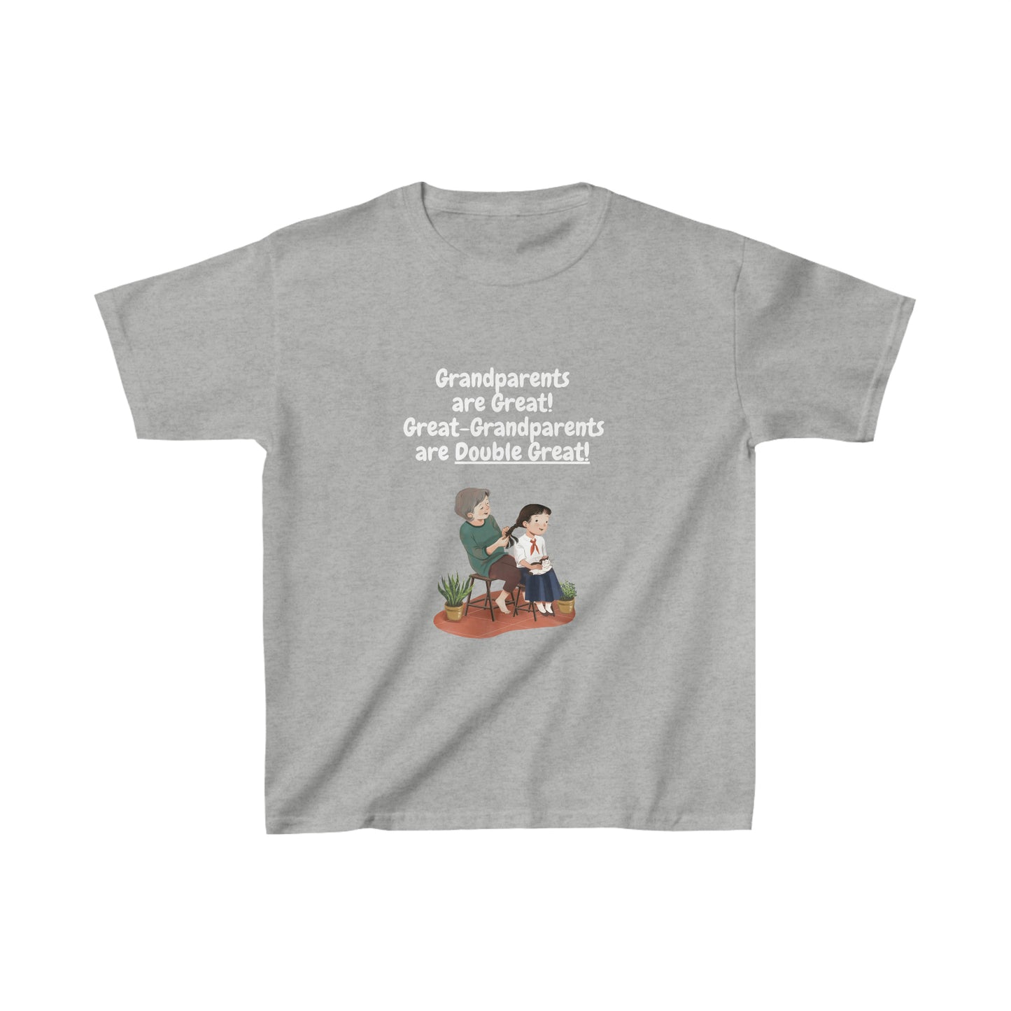 Great Grandparents Kids Heavy Cotton Tee