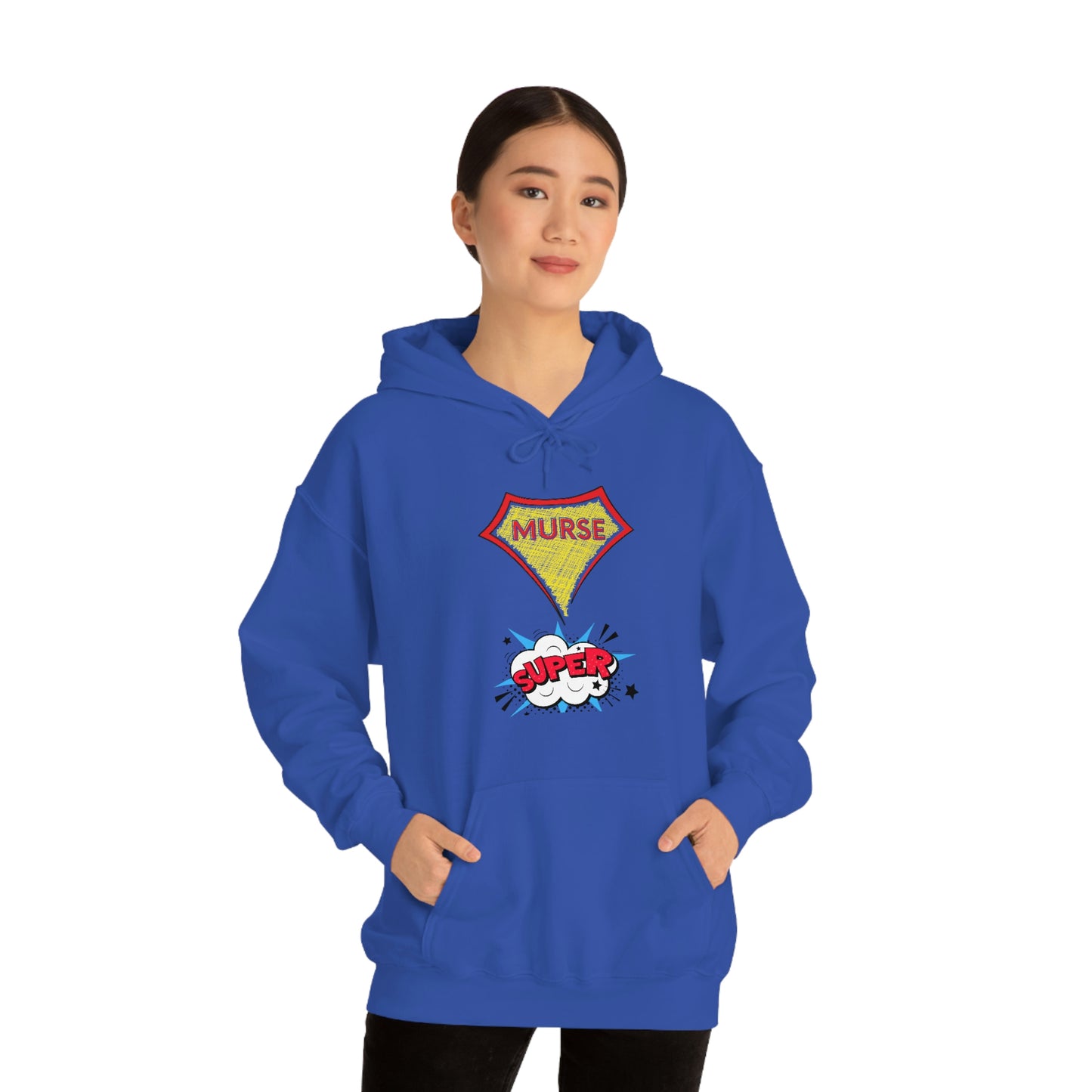 Super Murse Hoodie Unisex Heavy Blend Hooded Sweatshirt