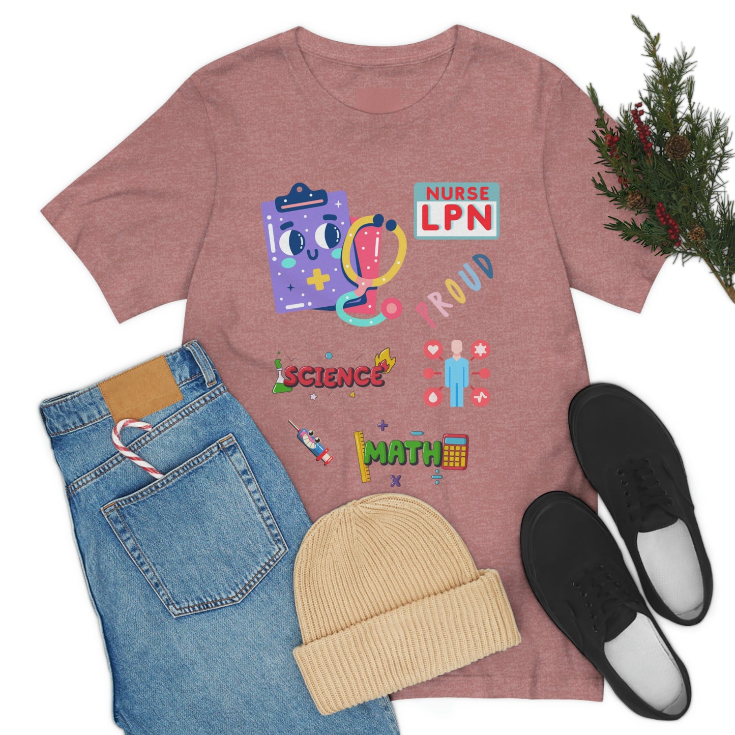 Nurse LPN Unisex Jersey Short Sleeve Tee Shirt