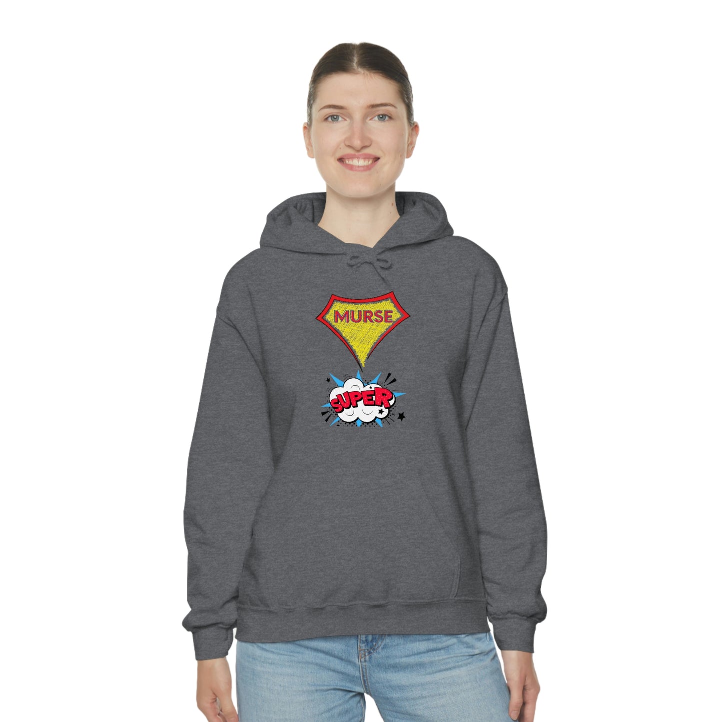 Super Murse Hoodie Unisex Heavy Blend Hooded Sweatshirt