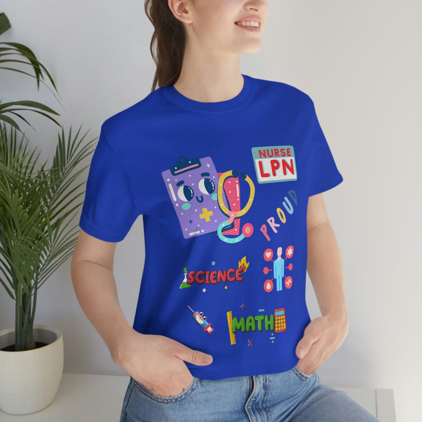 Nurse LPN Unisex Jersey Short Sleeve Tee Shirt