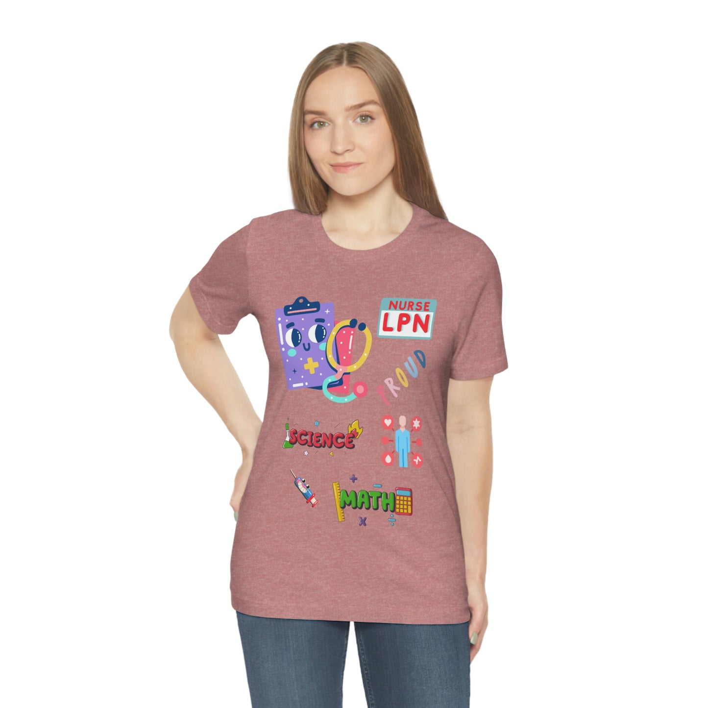 Nurse LPN Unisex Jersey Short Sleeve Tee Shirt