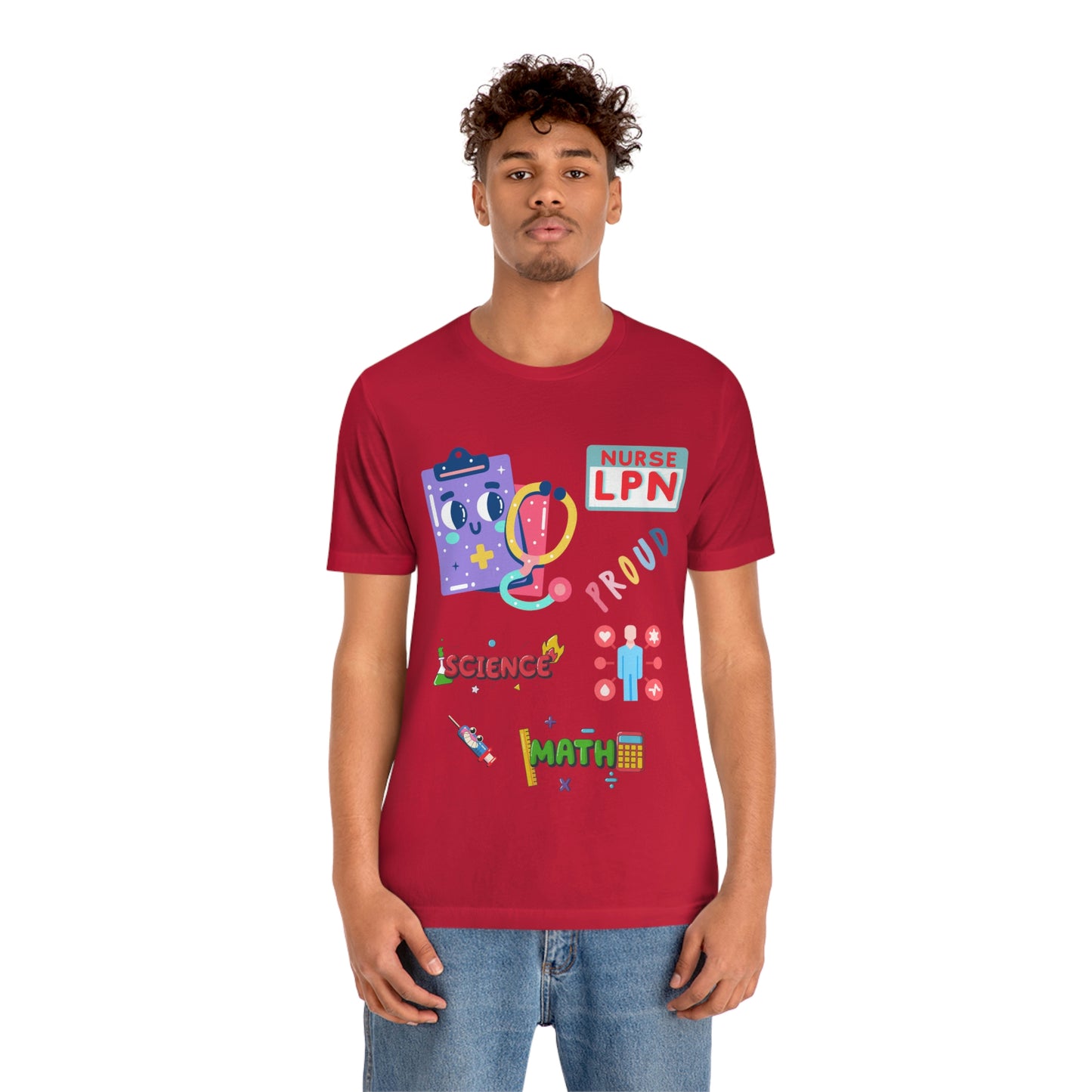 Nurse LPN Unisex Jersey Short Sleeve Tee Shirt