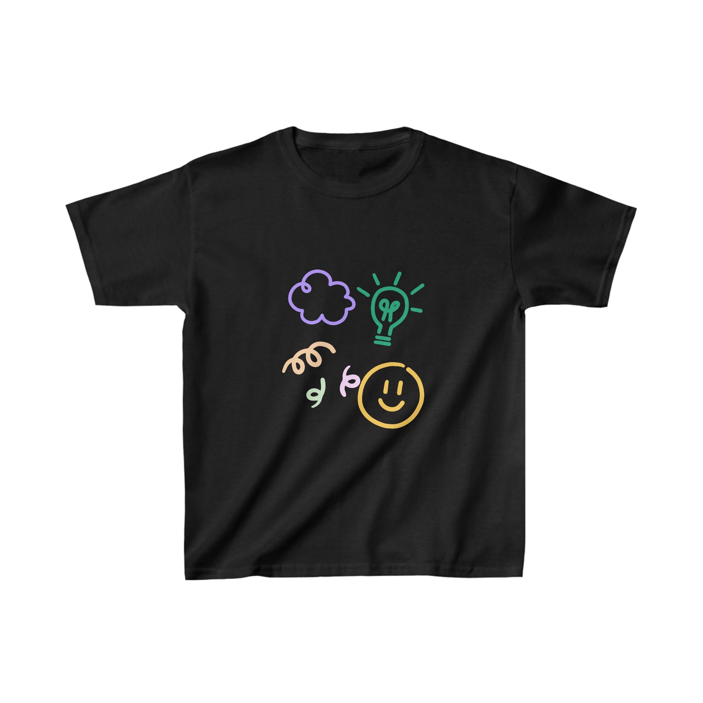 Smiles and Squiggles Kids Heavy Cotton Tee