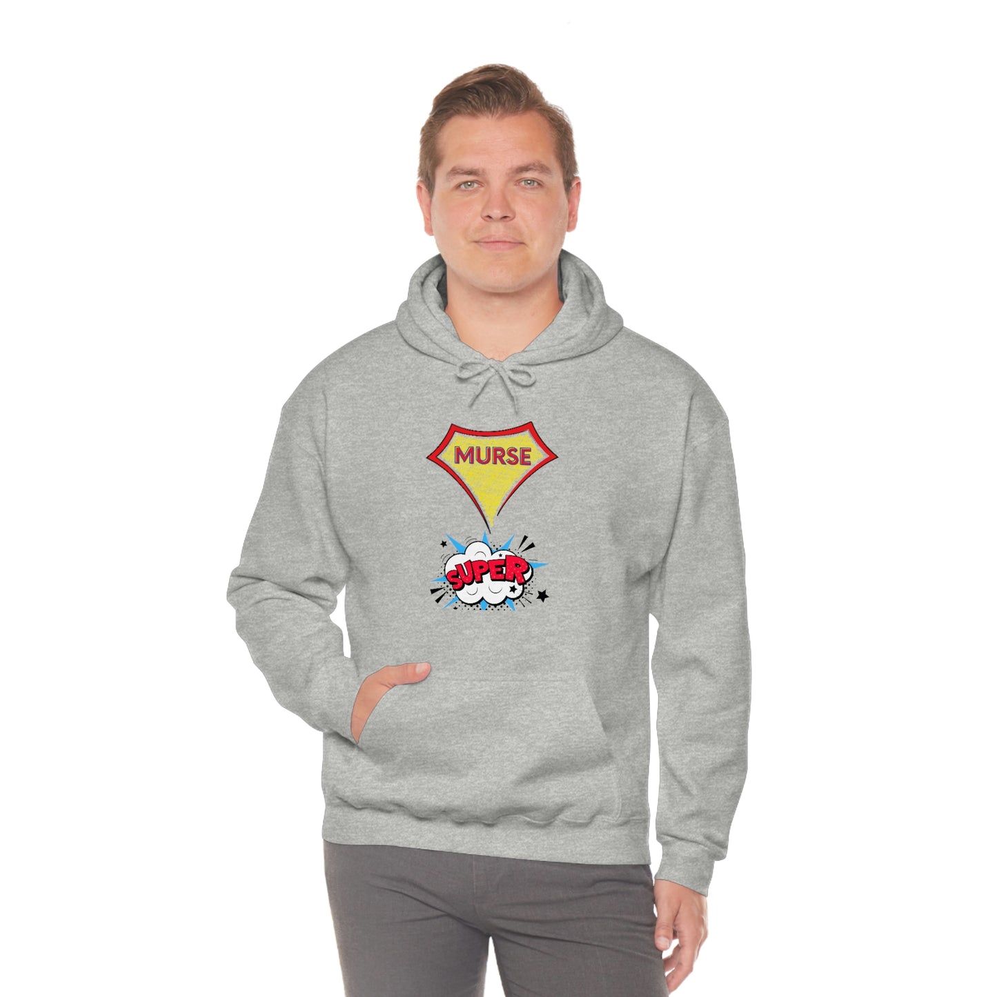 Super Murse Hoodie Unisex Heavy Blend Hooded Sweatshirt