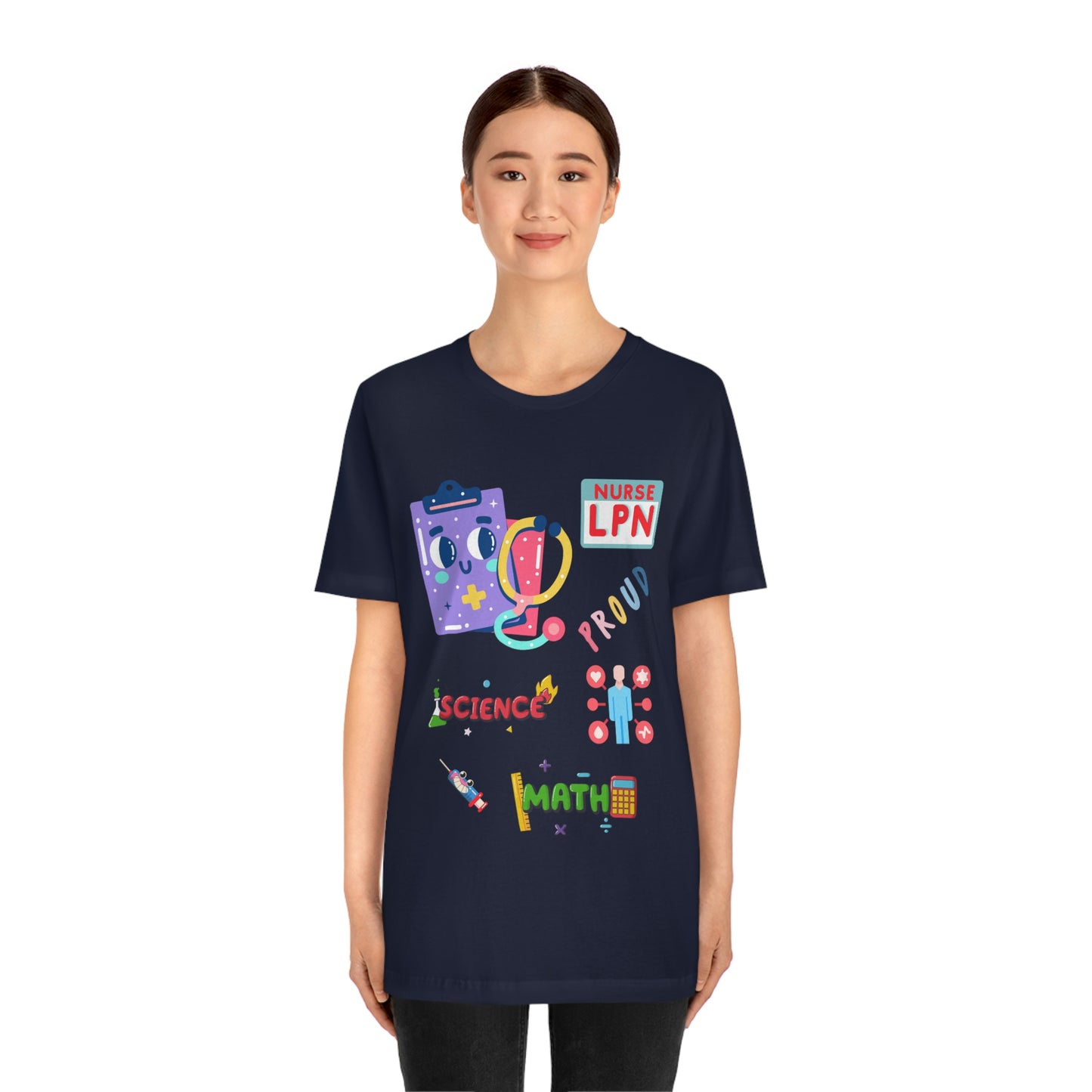 Nurse LPN Unisex Jersey Short Sleeve Tee Shirt