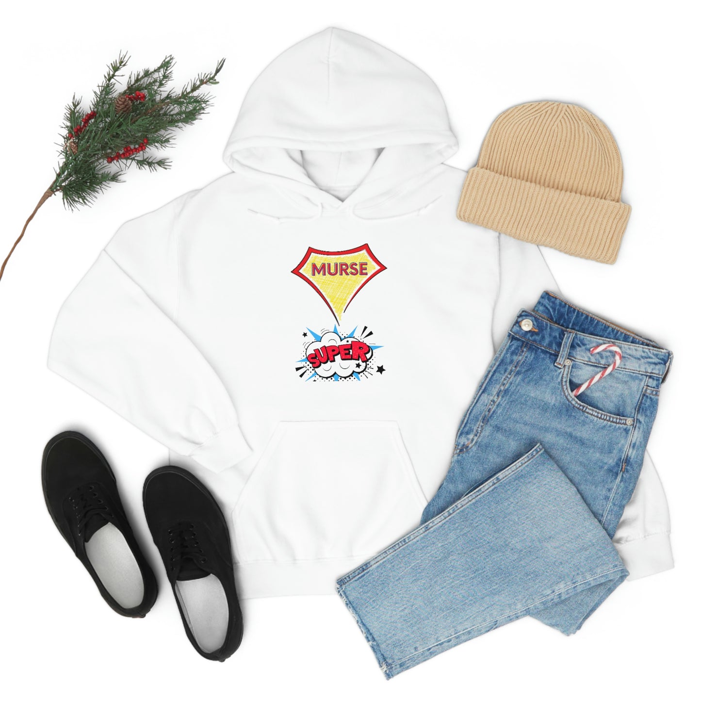 Super Murse Hoodie Unisex Heavy Blend Hooded Sweatshirt