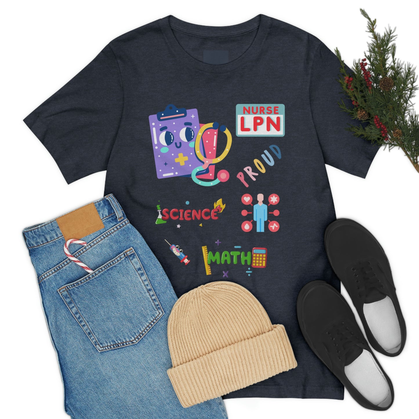 Nurse LPN Unisex Jersey Short Sleeve Tee Shirt