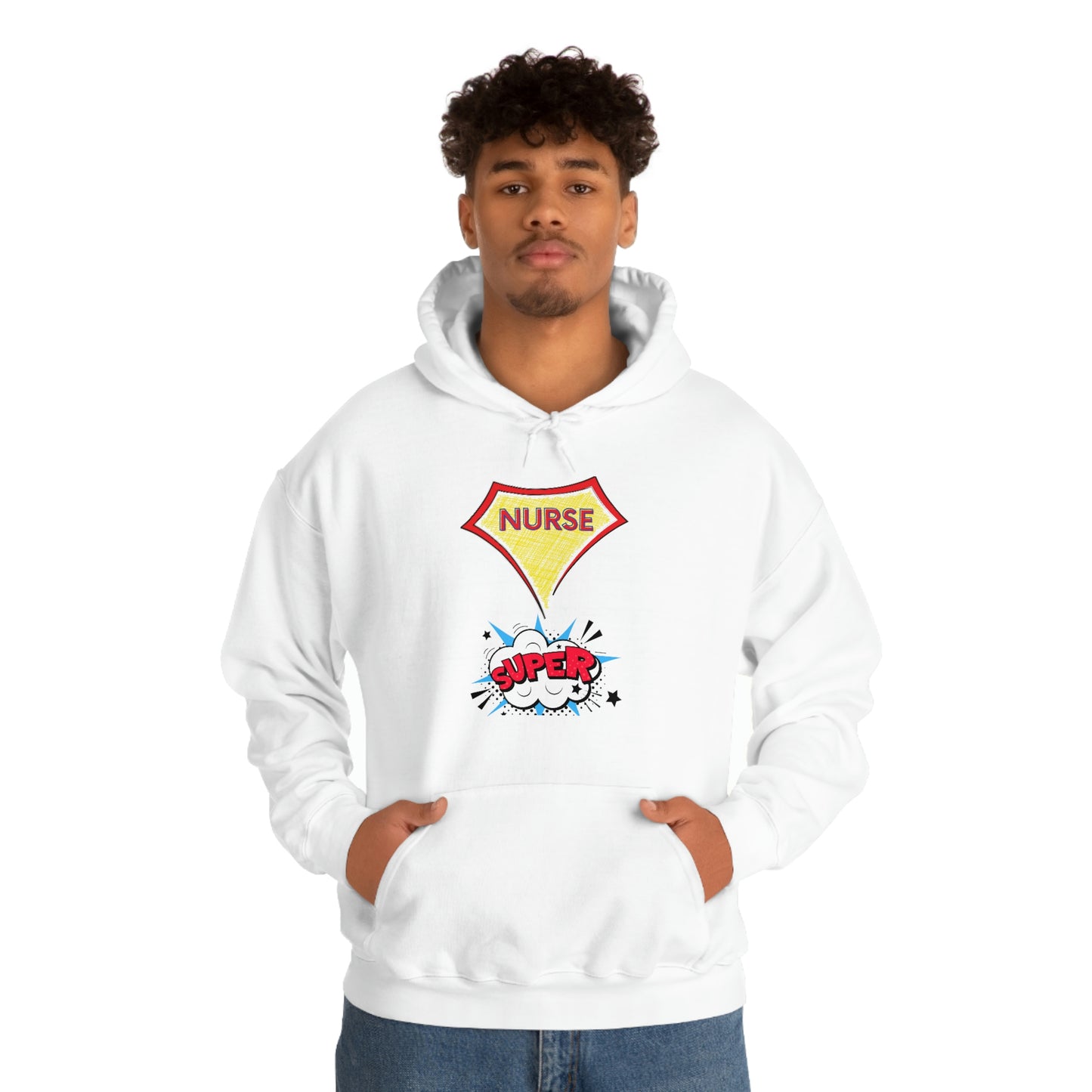 Super Nurse Hoodie Unisex Heavy Blend Hooded Sweatshirt