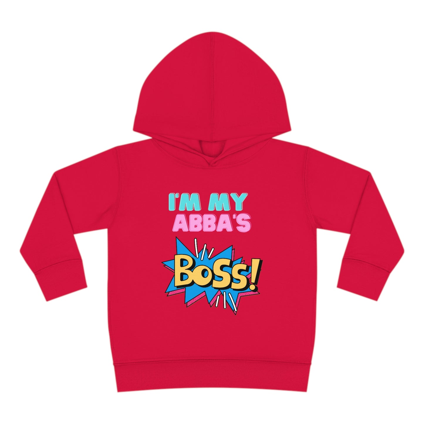 Abba Boss Toddler Pullover Fleece Hoodie