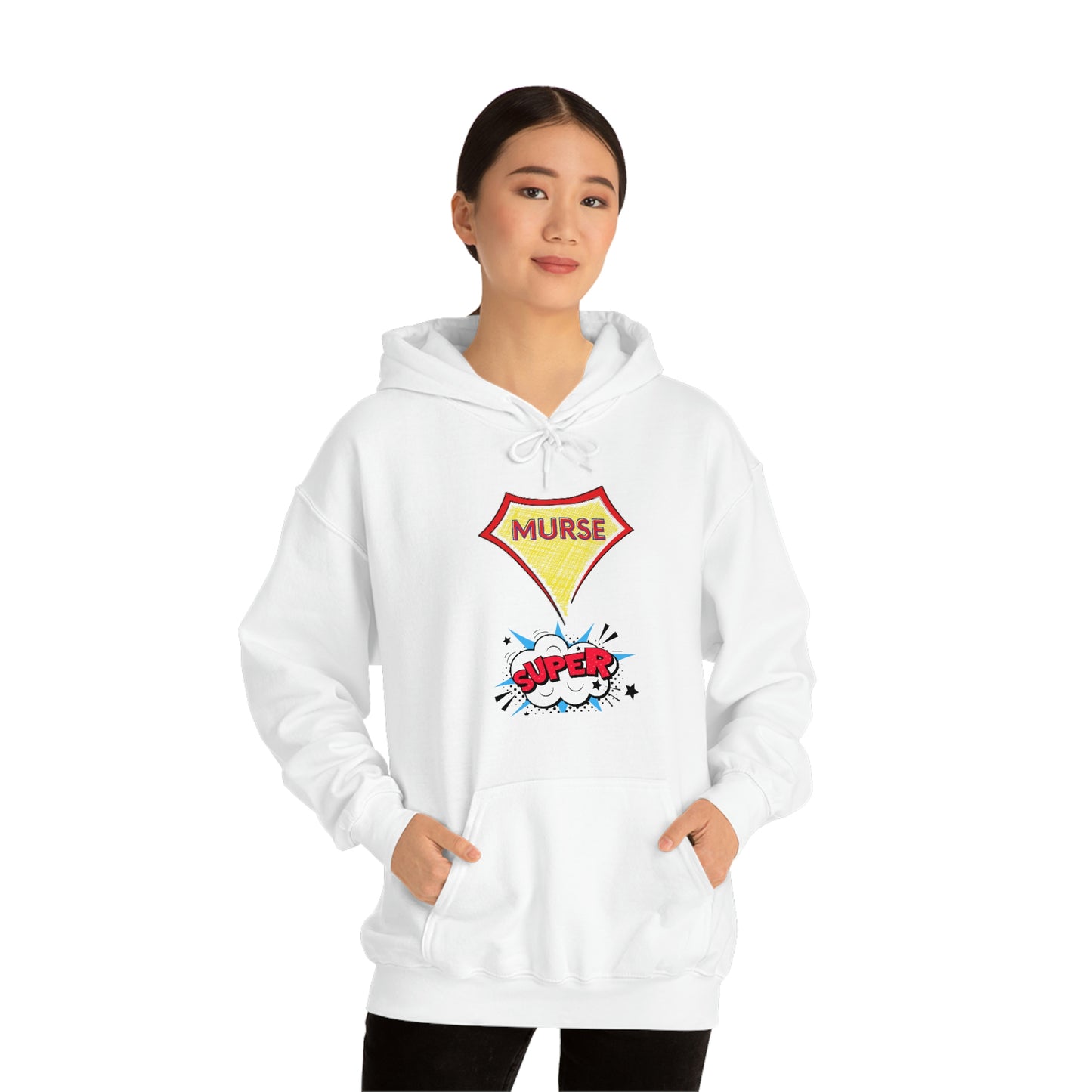 Super Murse Hoodie Unisex Heavy Blend Hooded Sweatshirt