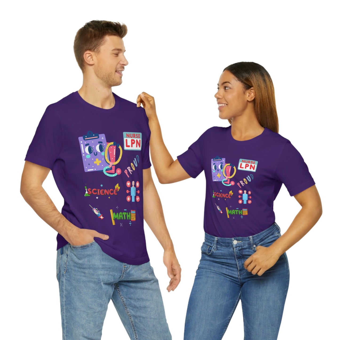 Nurse LPN Unisex Jersey Short Sleeve Tee Shirt