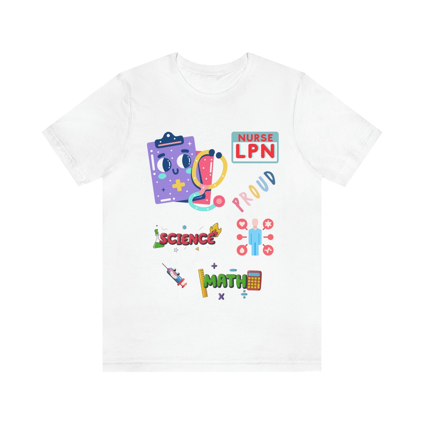 Nurse LPN Unisex Jersey Short Sleeve Tee Shirt
