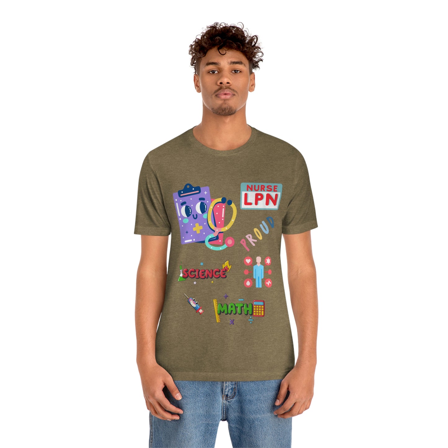 Nurse LPN Unisex Jersey Short Sleeve Tee Shirt