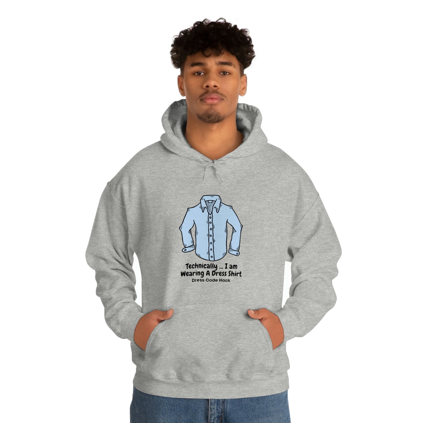 Dress Code Hack Hoodie Unisex Heavy Blend Hooded Sweatshirt