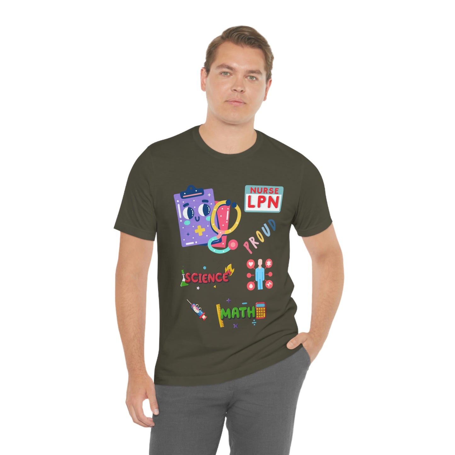 Nurse LPN Unisex Jersey Short Sleeve Tee Shirt
