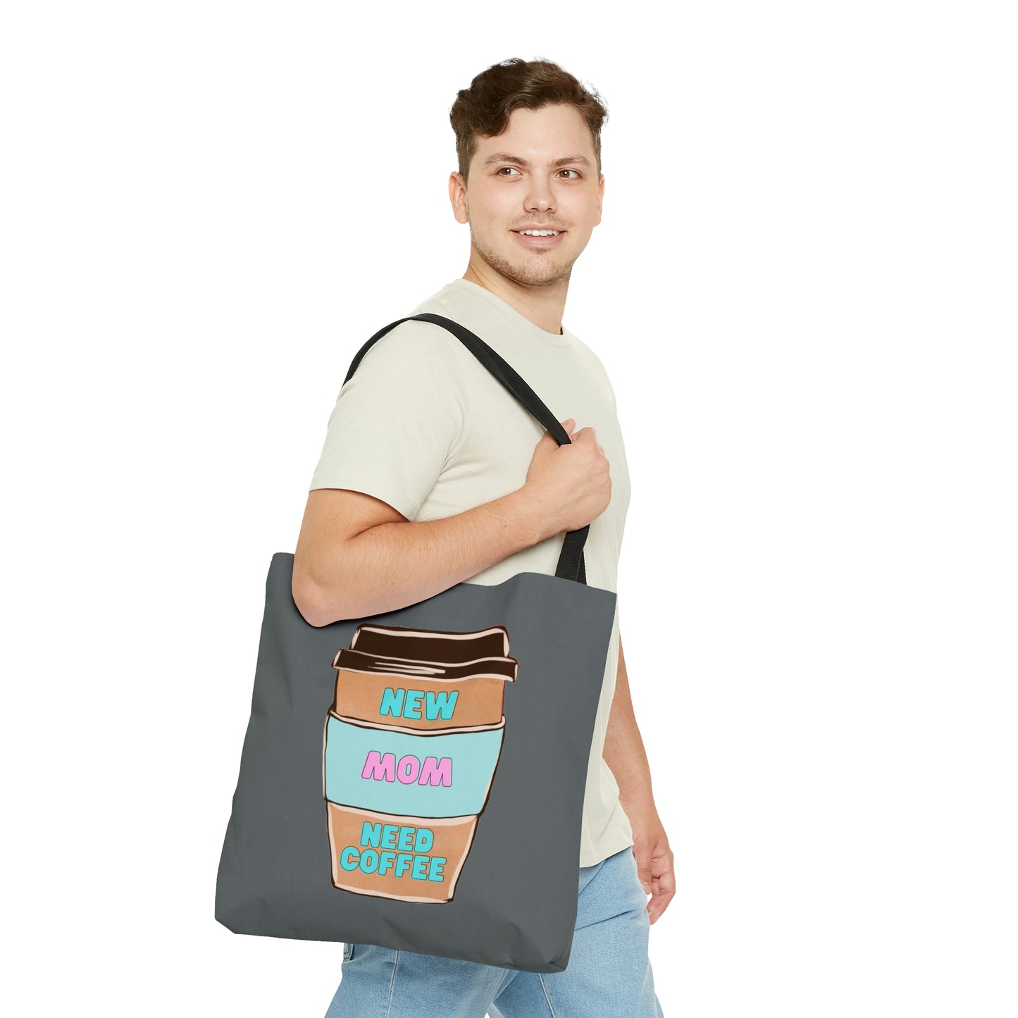 New Mom Tote Bag AOP Tote Bag