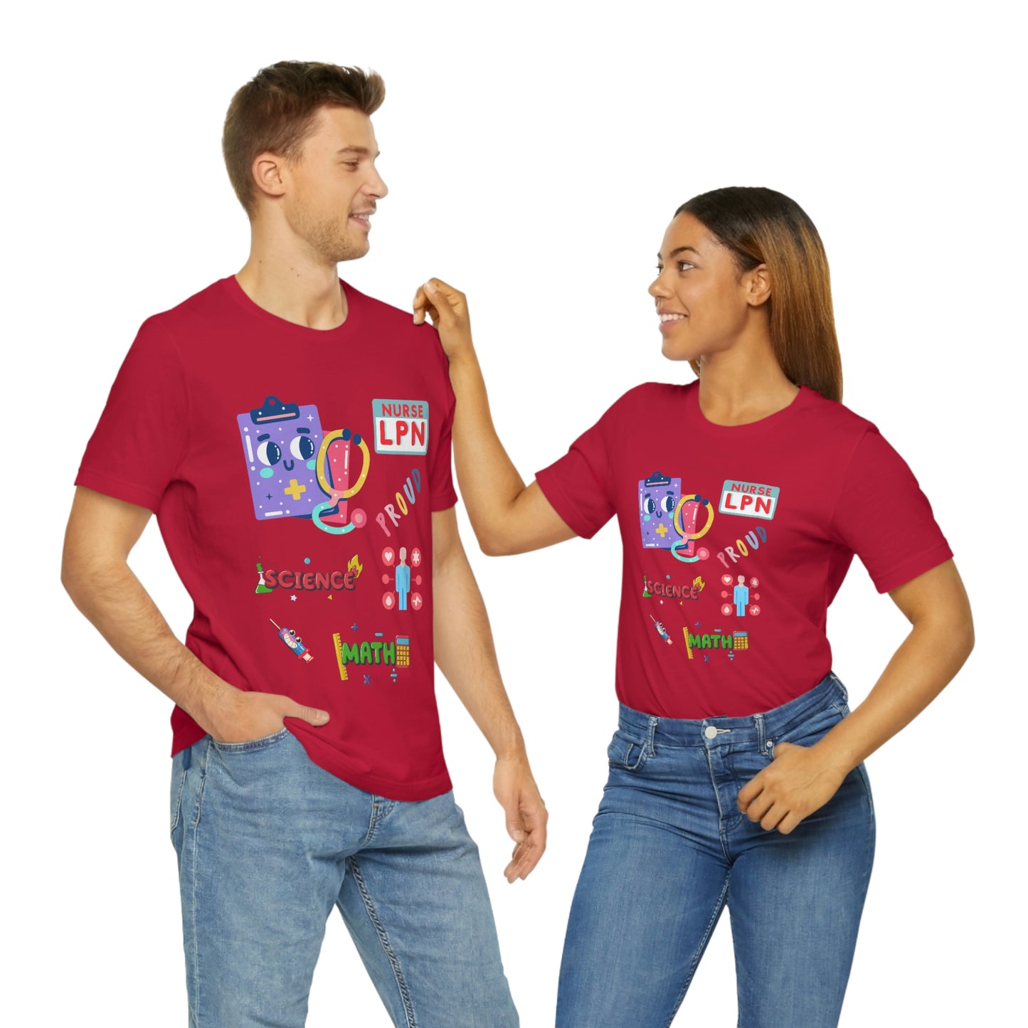 Nurse LPN Unisex Jersey Short Sleeve Tee Shirt