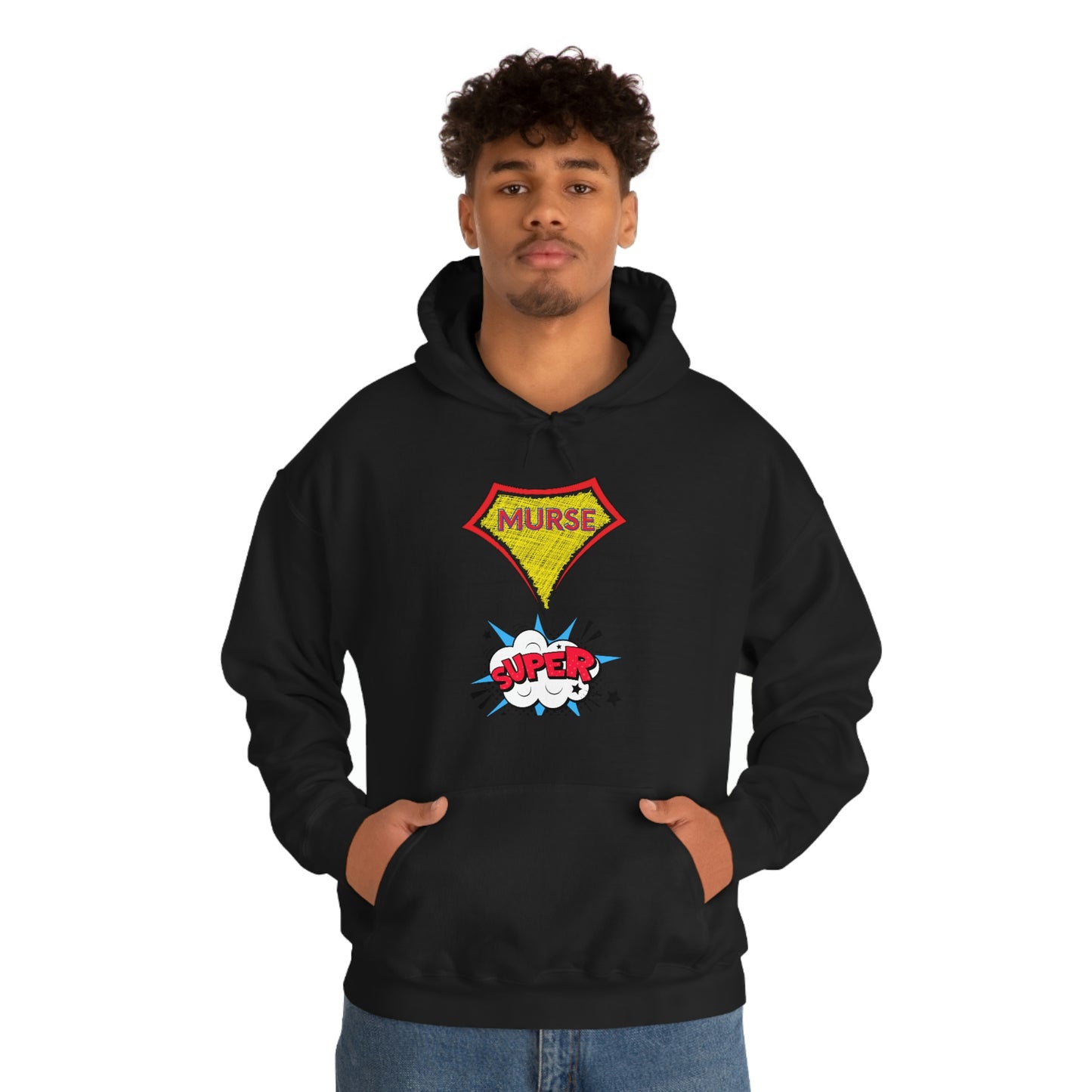 Super Murse Hoodie Unisex Heavy Blend Hooded Sweatshirt